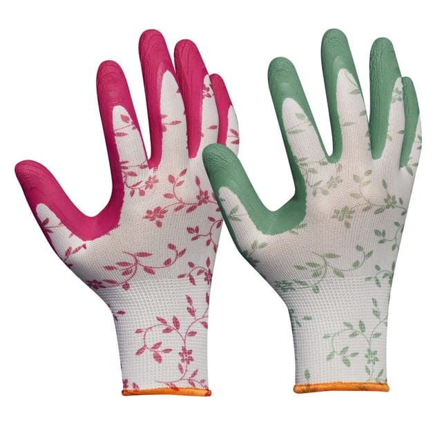 Handschuh Flower Duo Arbeitshandschuhe - Gebol