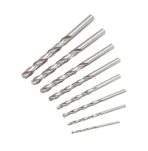 Trendline - Bohrer-set Für Metall 8-teilig Rundschaft Metallbohrer