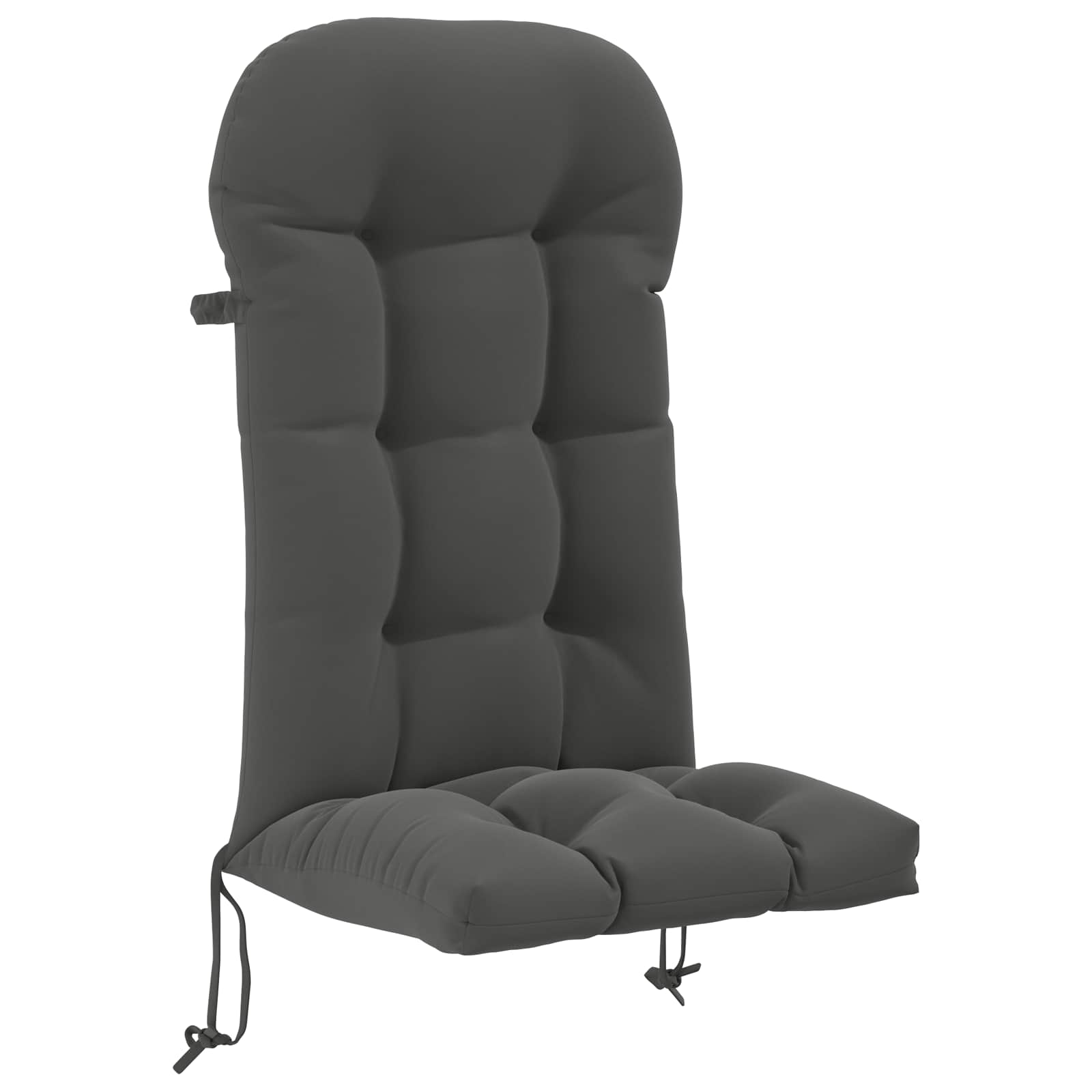 Adirondack-stuhl-auflage Putten 100 % Polyester Anthrazit Vidaxl