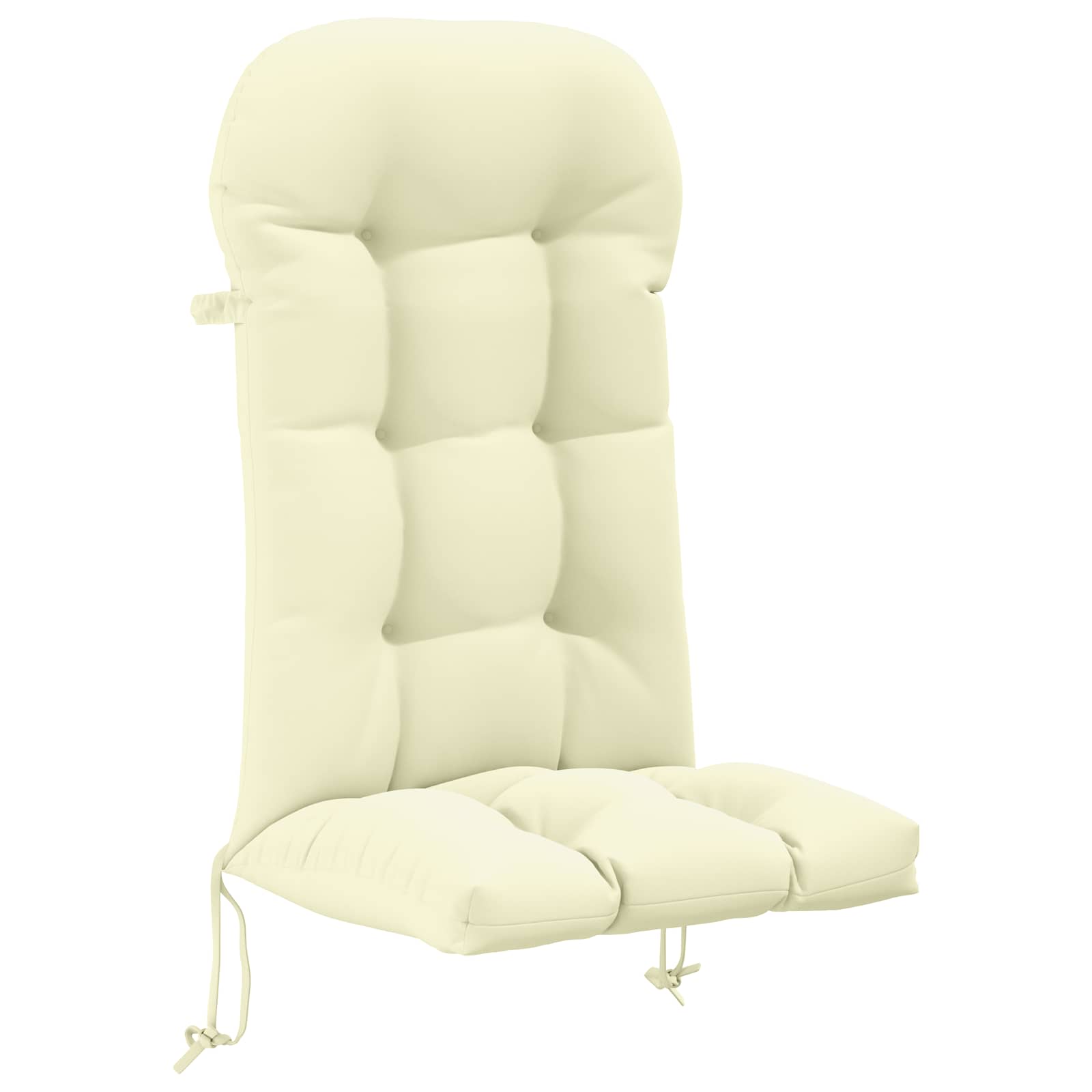 Adirondack-stuhl-auflage Putten 100 % Polyester Creme Vidaxl