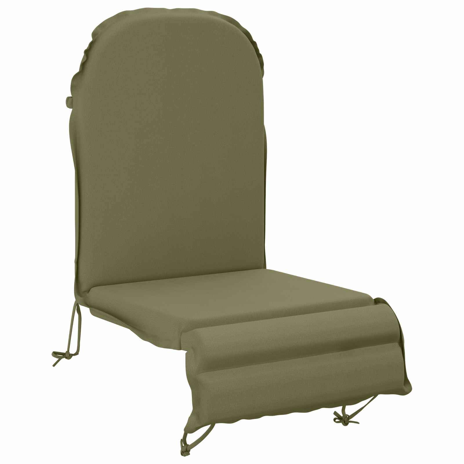Adirondack-stuhl-auflage Gemert 100 % Polyester Olivgrün Vidaxl