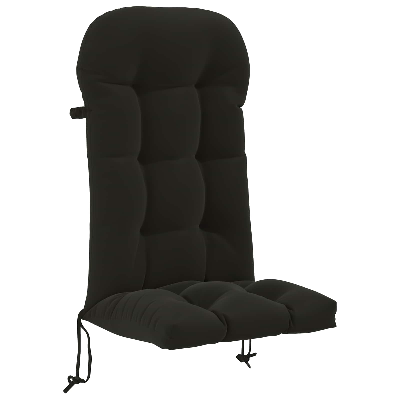 Adirondack-stuhl-auflage Putten 100 % Polyester Schwarz Vidaxl