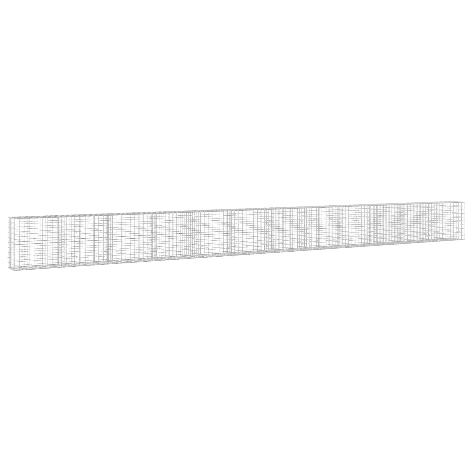 Gabione Mit 5 Mm Draht Und 10x10 Cm Maschen 1200x50x100 Cm Vidaxl