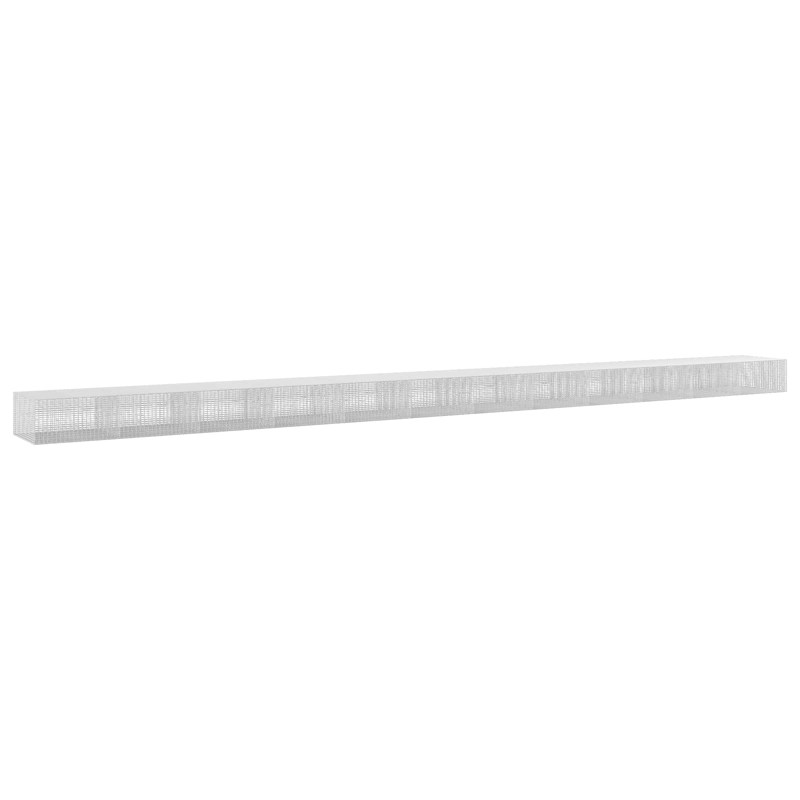 Gabione Mit 3,5 Mm Draht Und 5x2,5 Cm Maschen 1200x100x50 Cm Vidaxl
