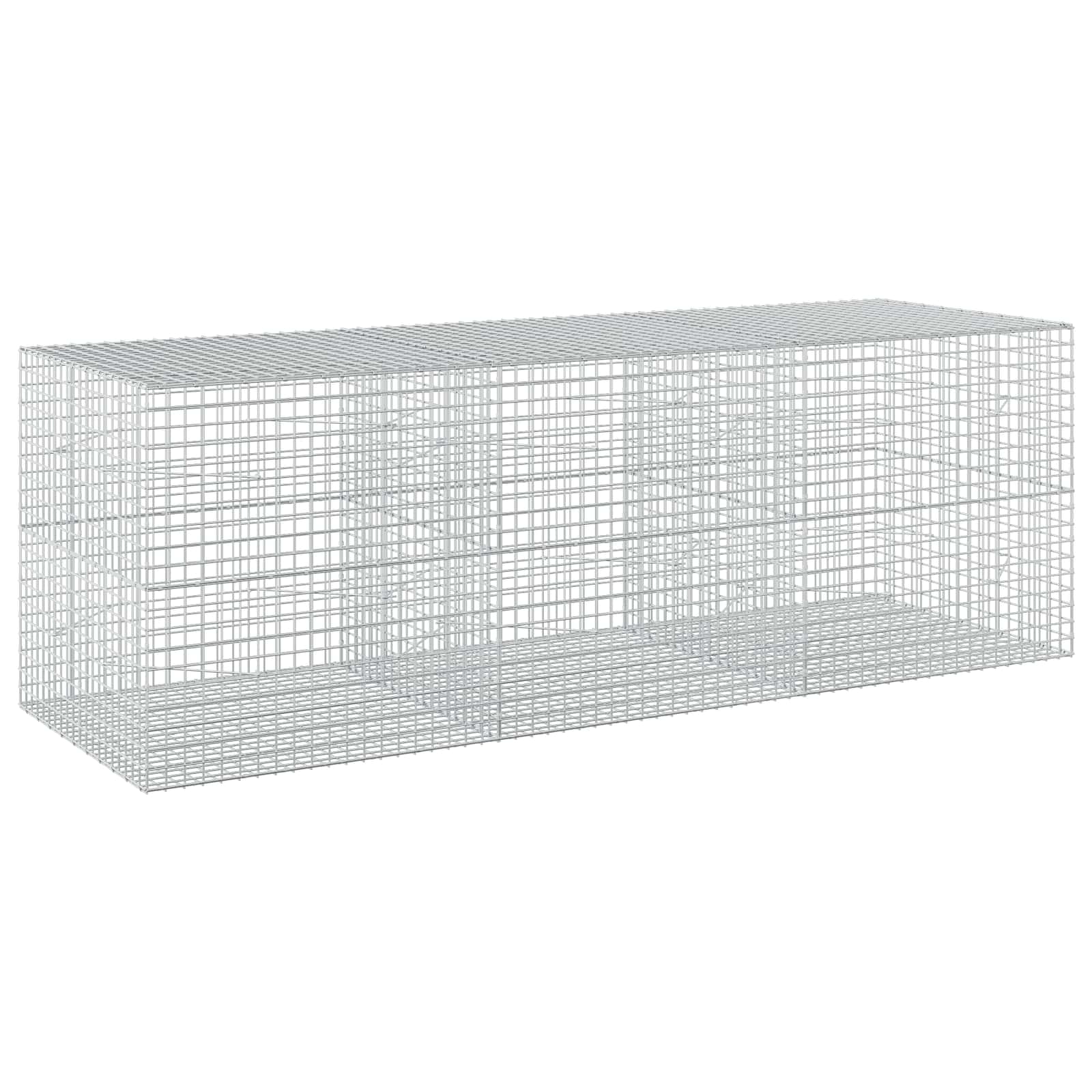 Gabione Mit 5 Mm Draht Und 5x5 Cm Maschen 300x100x100 Cm Vidaxl