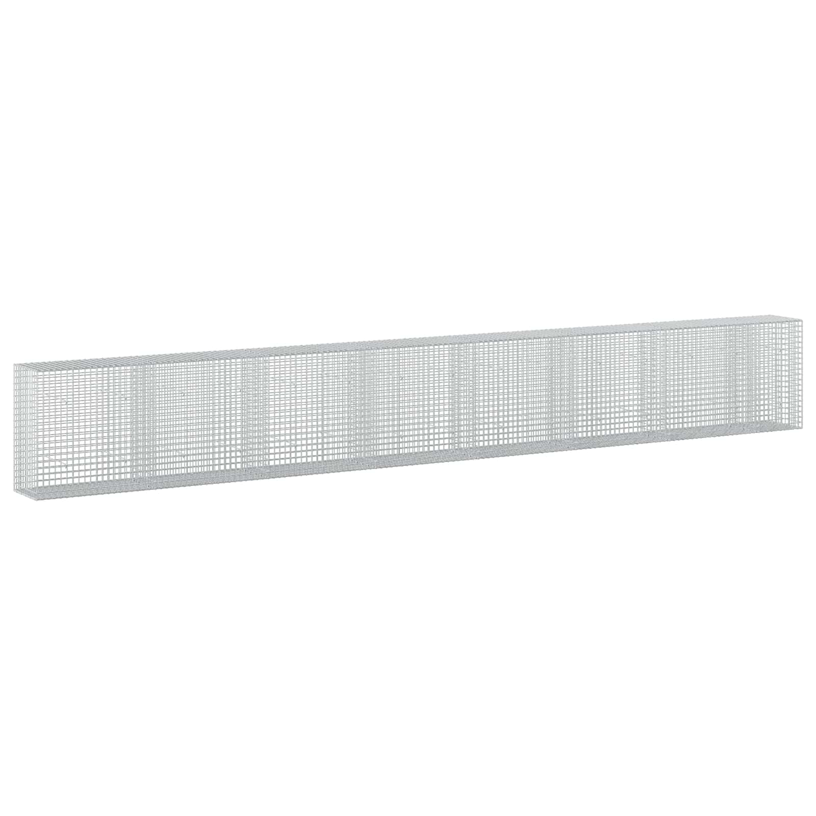 Gabione Mit 5 Mm Draht Und 5x5 Cm Maschen 750x50x100 Cm Vidaxl