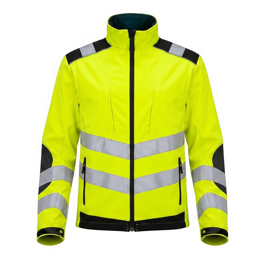 Hochsicht-schutzkleidung Softshell Jacke Größe L Mit Reflektierband