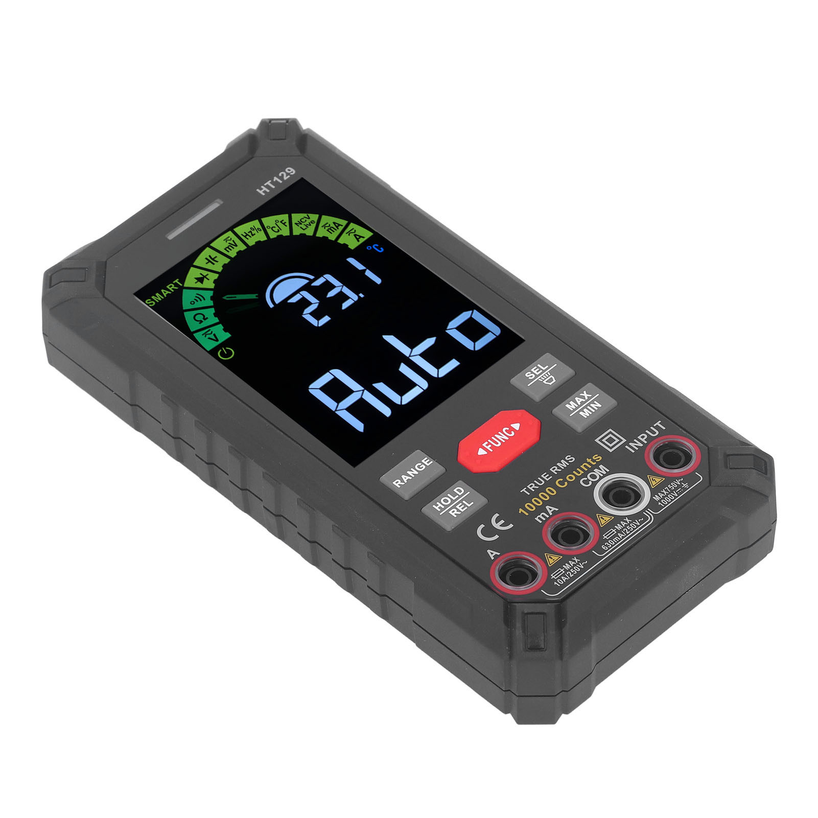 Intelligentes Digitales Multimeter Mit 10.000 Messpunkten, Multifunktionsmessgerät Für Gleichspannung, Wechselstrom Und Widerstand