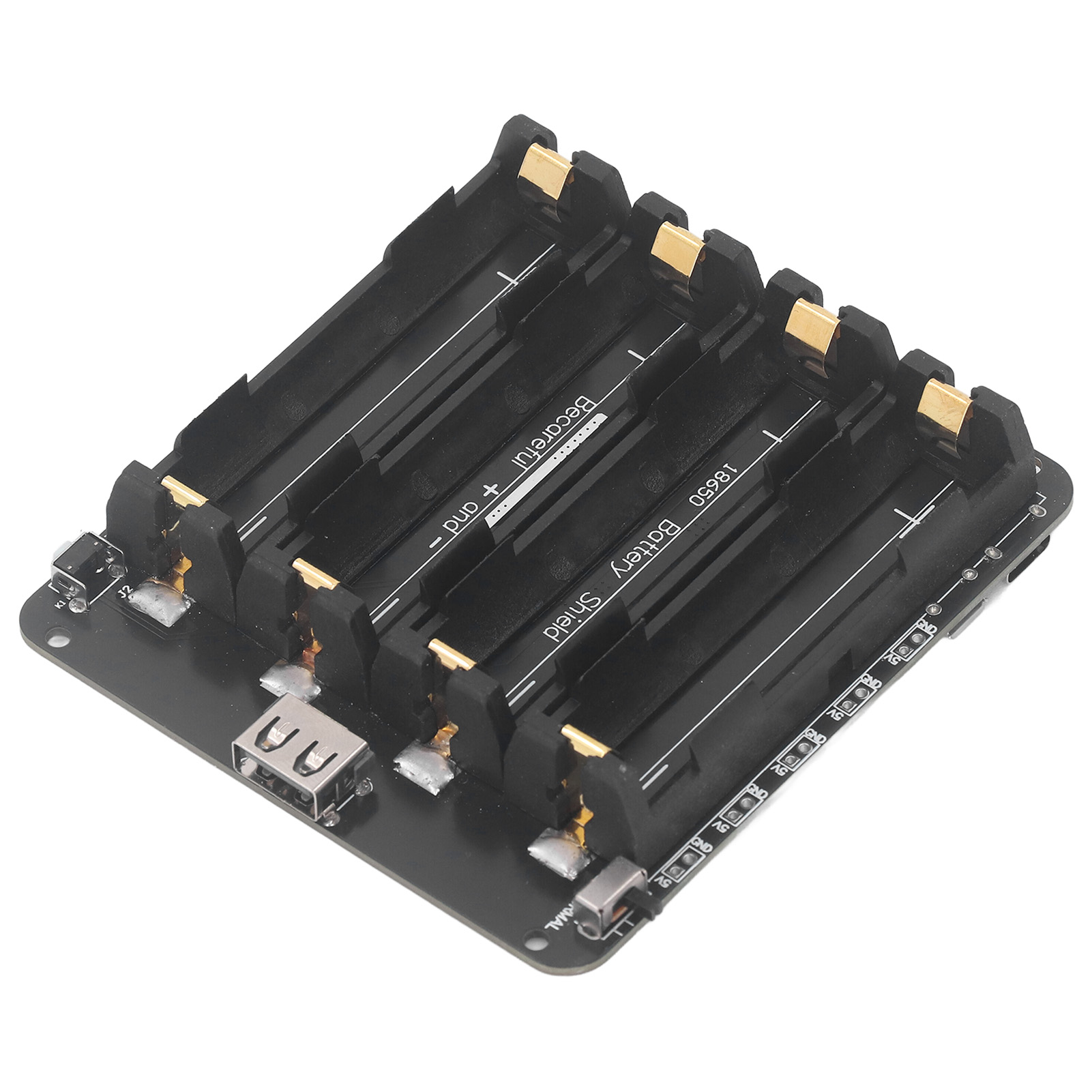 Schutzgehäuse Für 4 Lithiumbatterien, Entwicklungsboard Mit Überlastschutz, 5v Gleichstrom