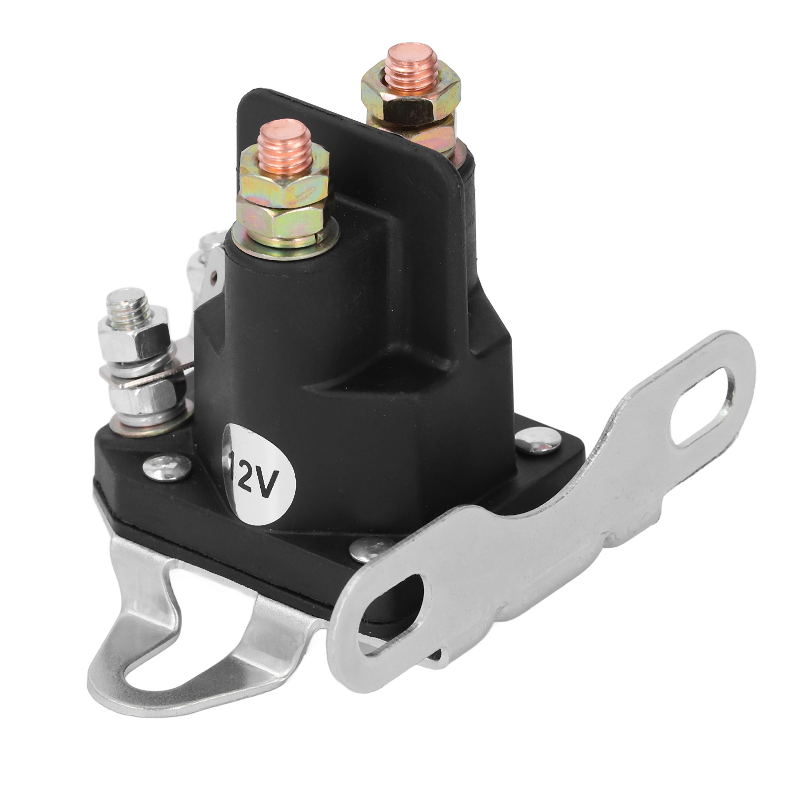 Kleines Elektromagnetisches Anlasserrelais Mit Magnetschalter Für Rasenmäher, Atv, Schneemobil Und Gartentraktor 12v 100a