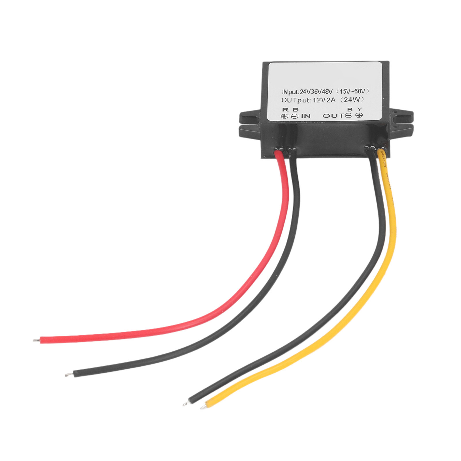 Dc/dc-abwärtswandler 24 V/36 V/48 V Auf 12 V, 2 A, 24 W, Hoher Wirkungsgrad, Ip67 Wasserdicht