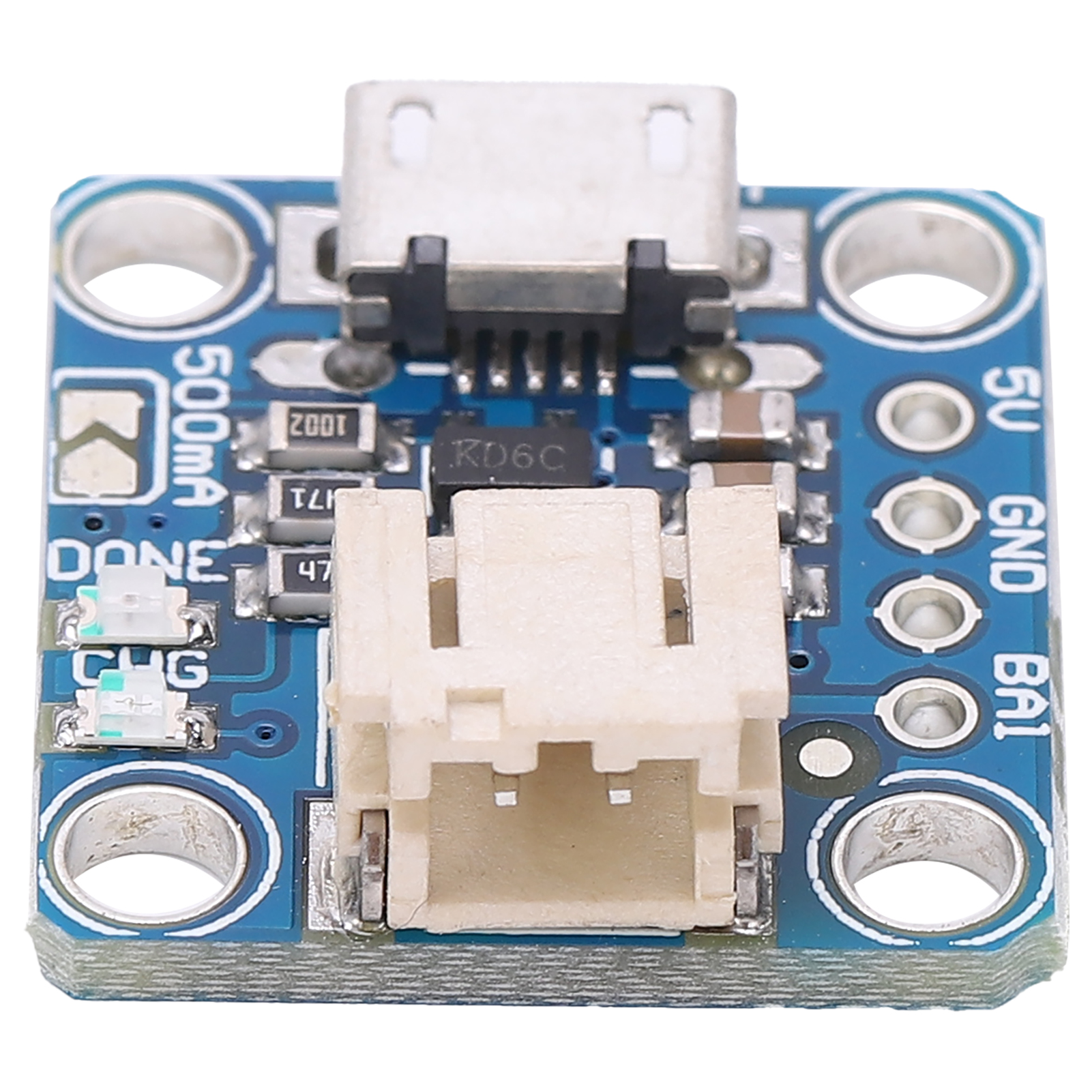 Lademodul Mit Micro-b-schnittstelle Und Pin Für 5v Lipo/li-ion-akkus