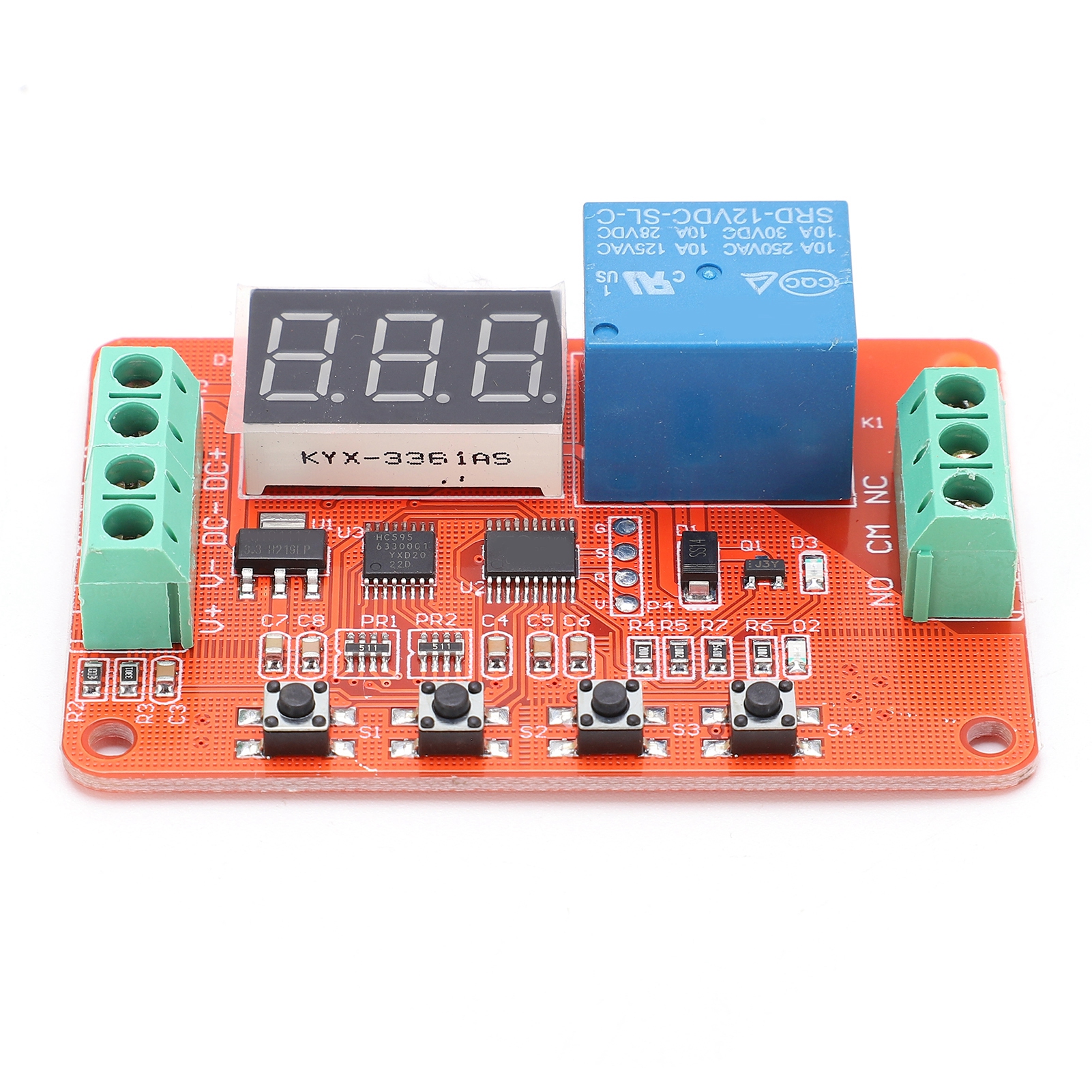Dvb01 Digitaler Spannungskomparator Mit Display, Spannungsmessung, Lade-/entladeüberwachung