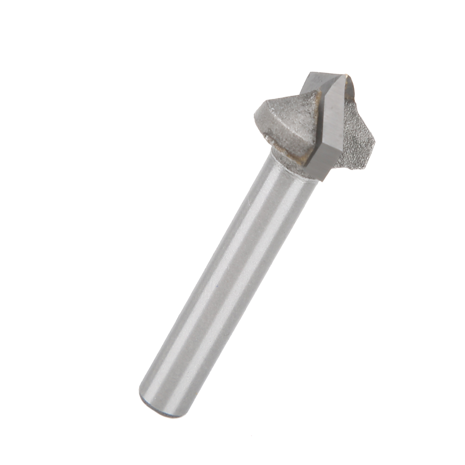 V-förmiger Nutenfräser Aus Wolframstahl, 16 Mm Klingendurchmesser, Für Cnc-fräser, Zum Nuten Und Crimpen (120°)