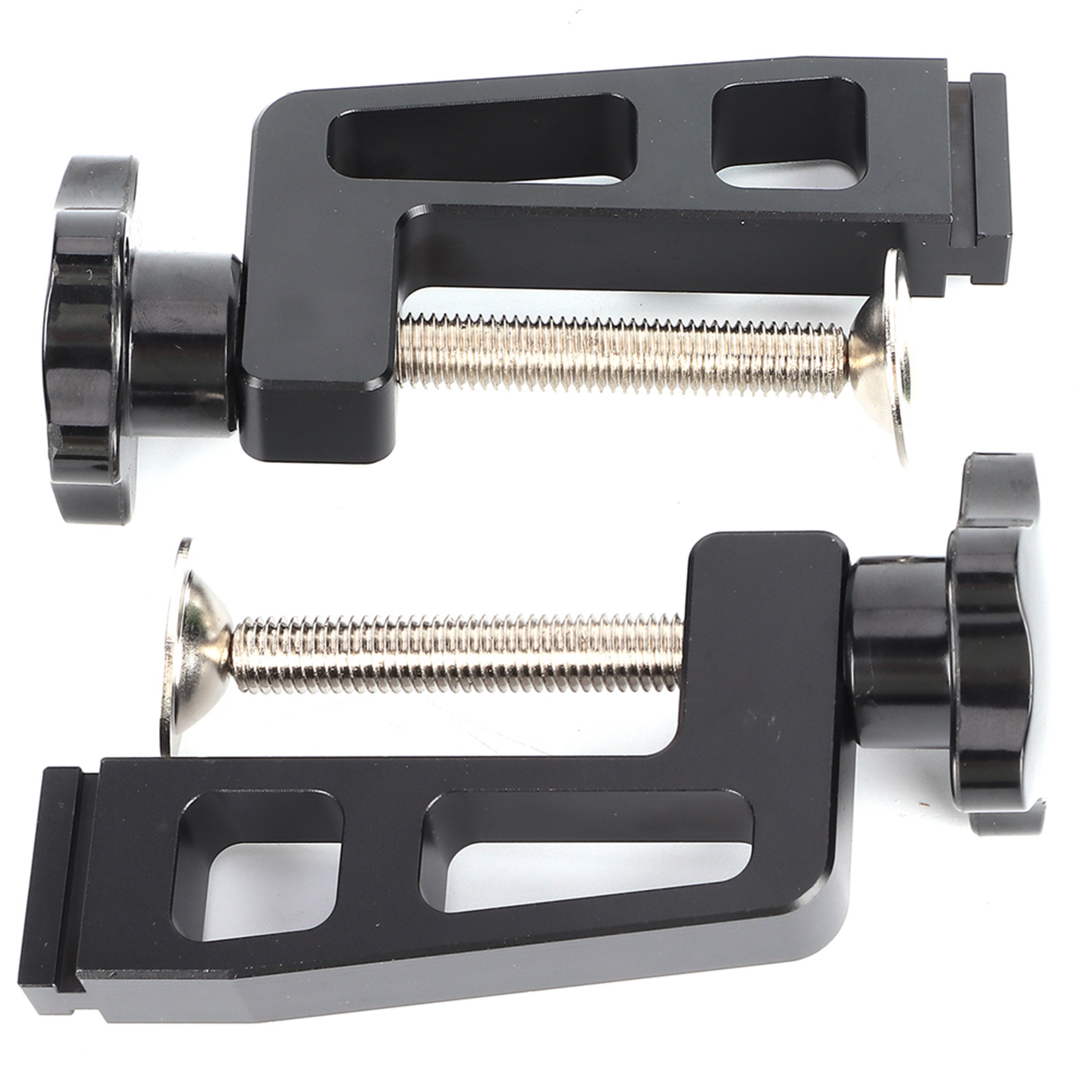 Set Aus 2 Holzbearbeitungsklemmen, Aus Aluminiumlegierung Und Edelstahl, Handwerkzeuge, Typ 45/75