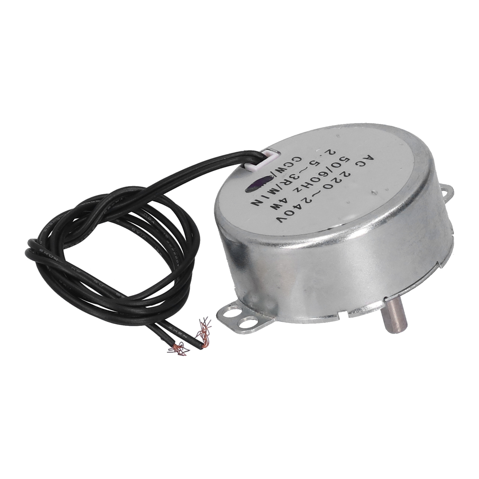 Satz Mit 2 Gegen Den Uhrzeigersinn Laufenden Synchron-mikromotoren Für Elektrische Maschinen, 220–240 V Wechselstrom, 2,5–3 U/min, 4 W
