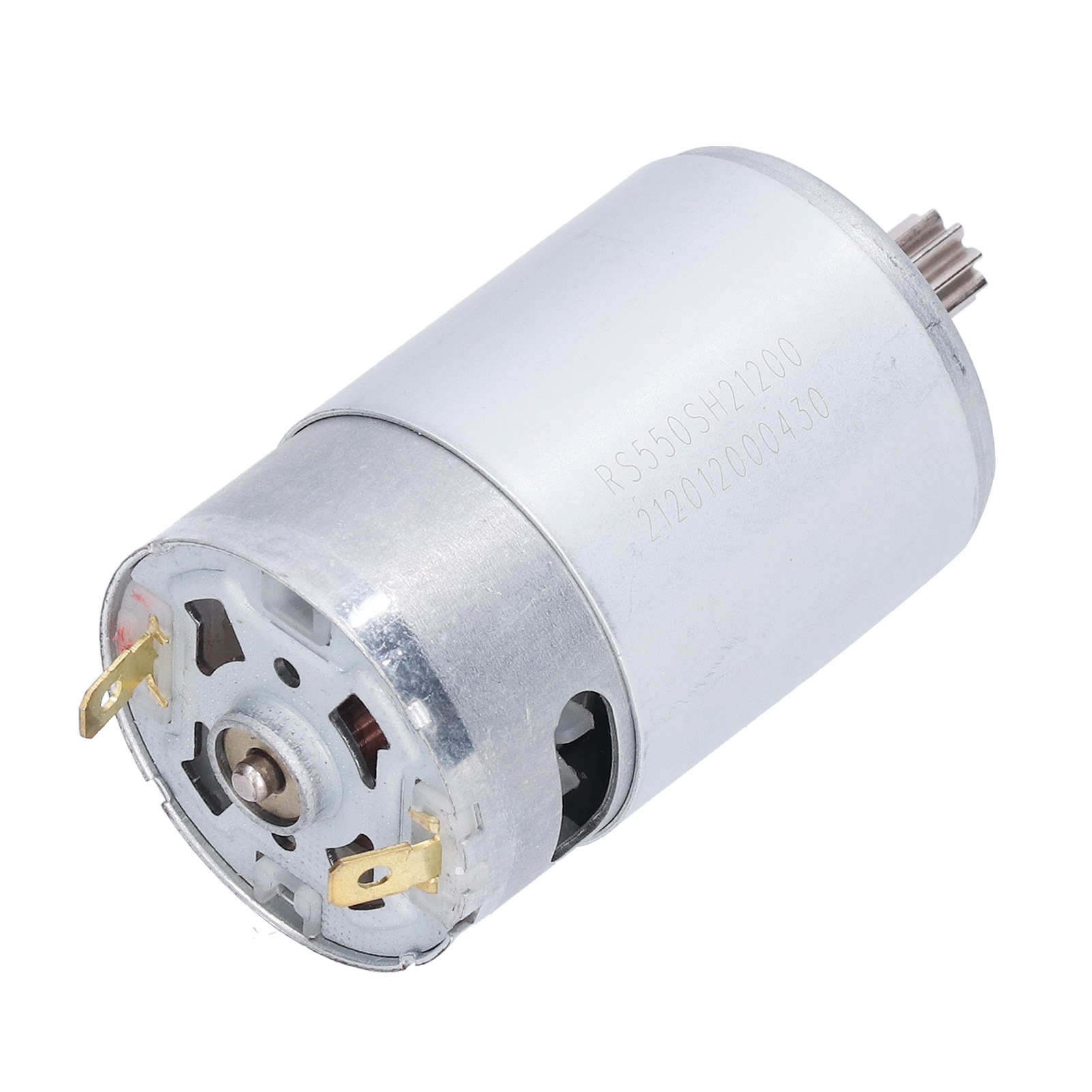 12-v-gleichstrom-miniatur-synchronmotor, 21.200 U/min, 9 Zähne, Geräuscharm