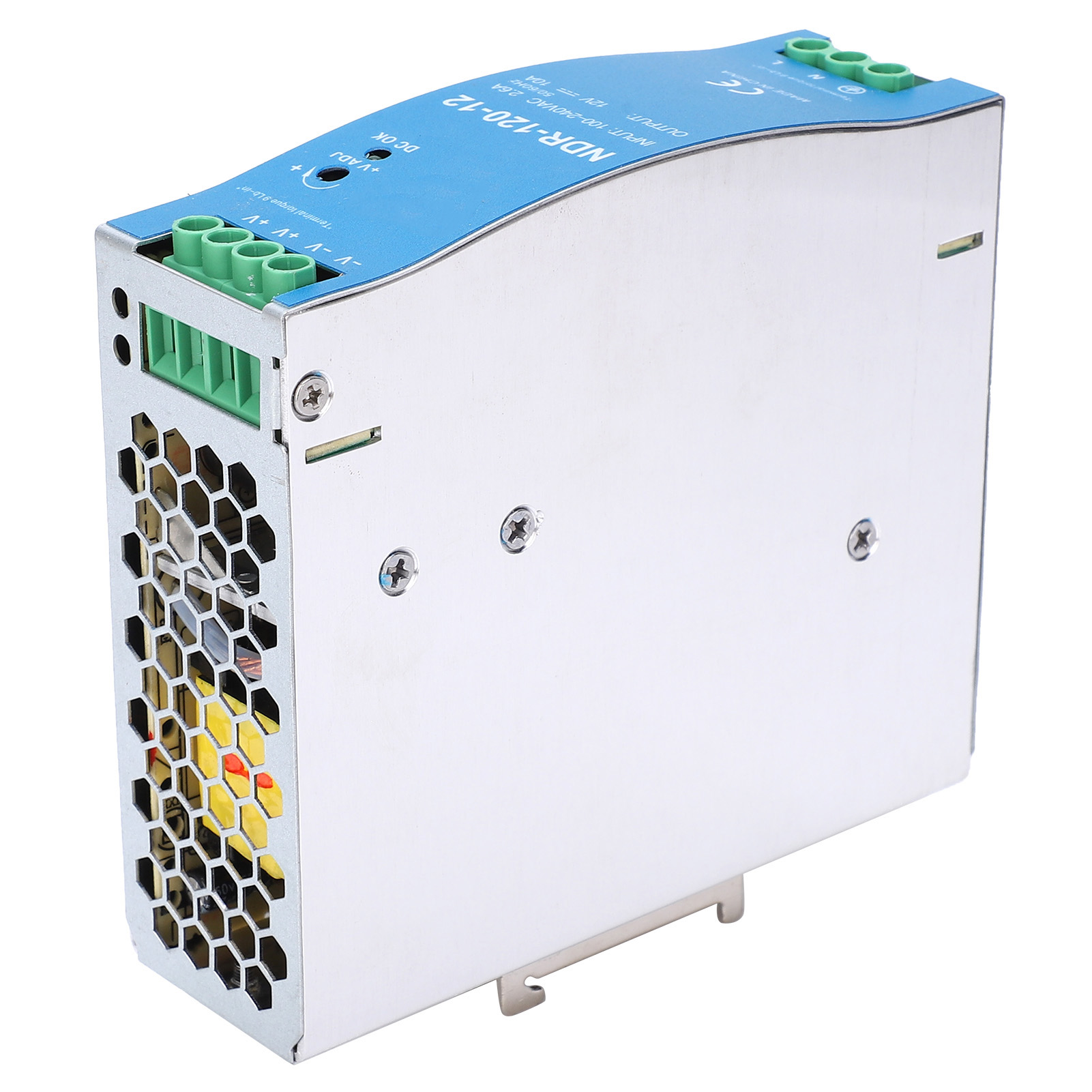 Berm Din-schienen-schaltnetzteil Für Sps-antrieb Und Sensor, 120 W, 12 V, 10 A, Ndr12012, 100–240 V Ac