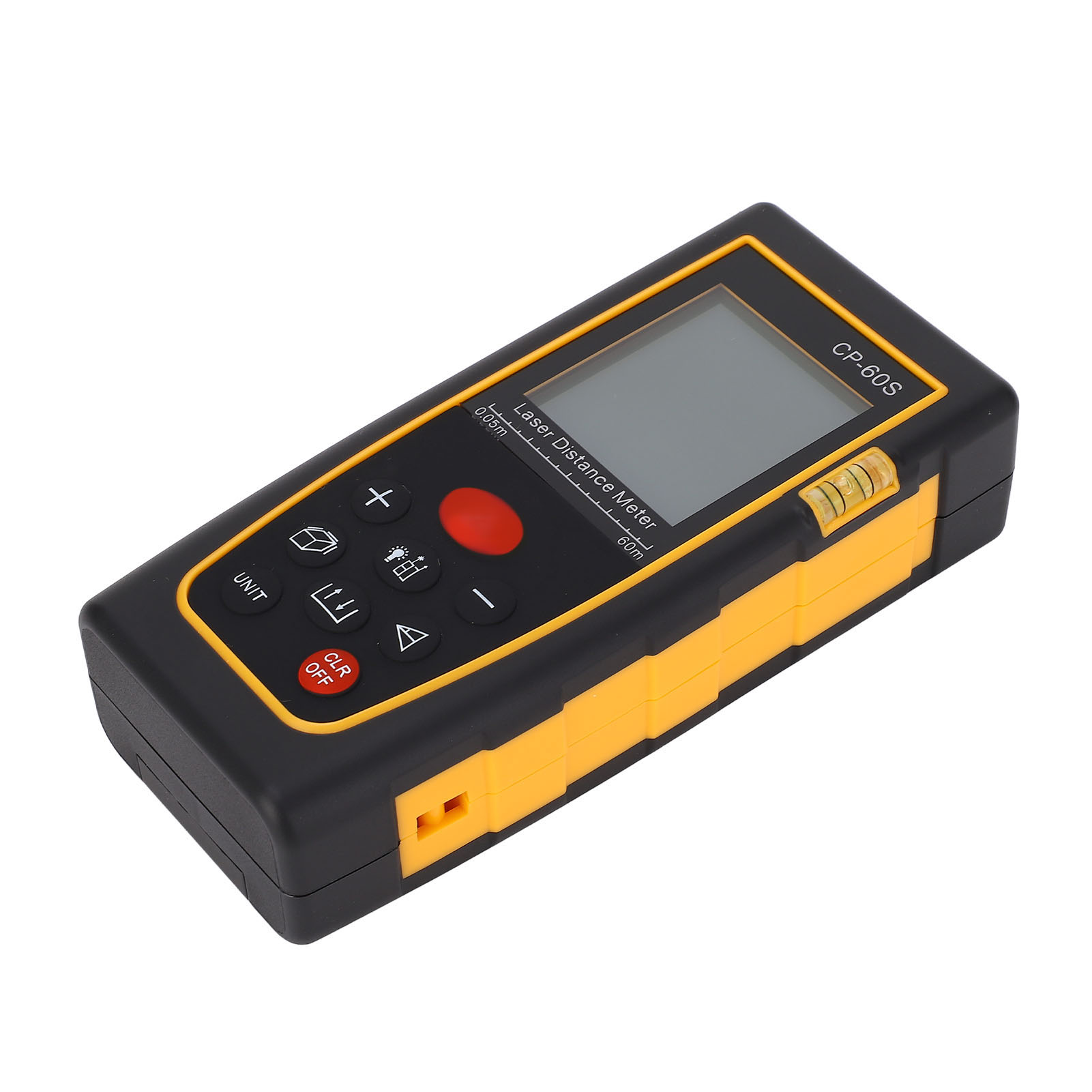 Hochpräziser Tragbarer Entfernungsmesser Mit Lcd-bildschirm, Misst Von 0,05 Bis 60 M, Ideal Für Profis Und Heimwerker.