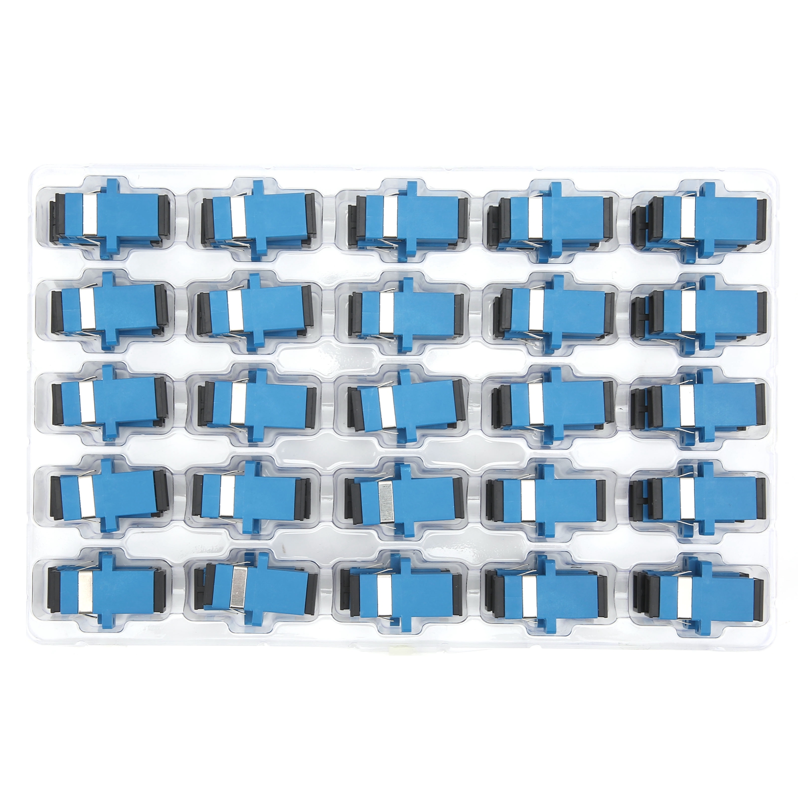 50 Sc-sc Simplex-flansch-lwl-koppler, Adapter Für Industriebedarf