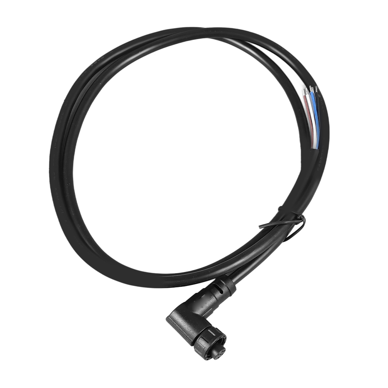 5-poliger E7-luftfahrtstecker, Gewindeöse, Ungeschirmt, Gerader, Umspritzter Stecker