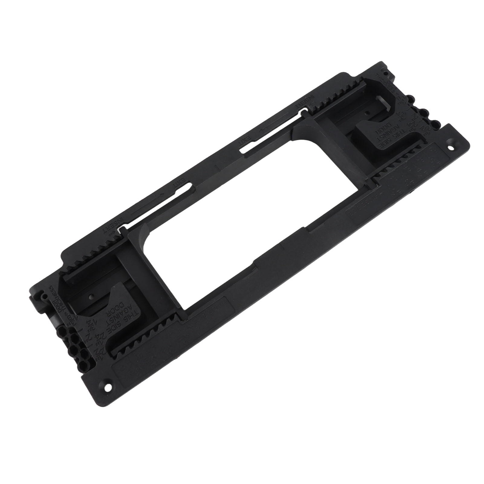 Bohrschablone Für Scharniere, Positionierungsschablone Für Scharniere Mit Einem Durchmesser Von 2 Bis 6 Zoll Und Türstärken Von 1-3/8 Bis 2 Zoll