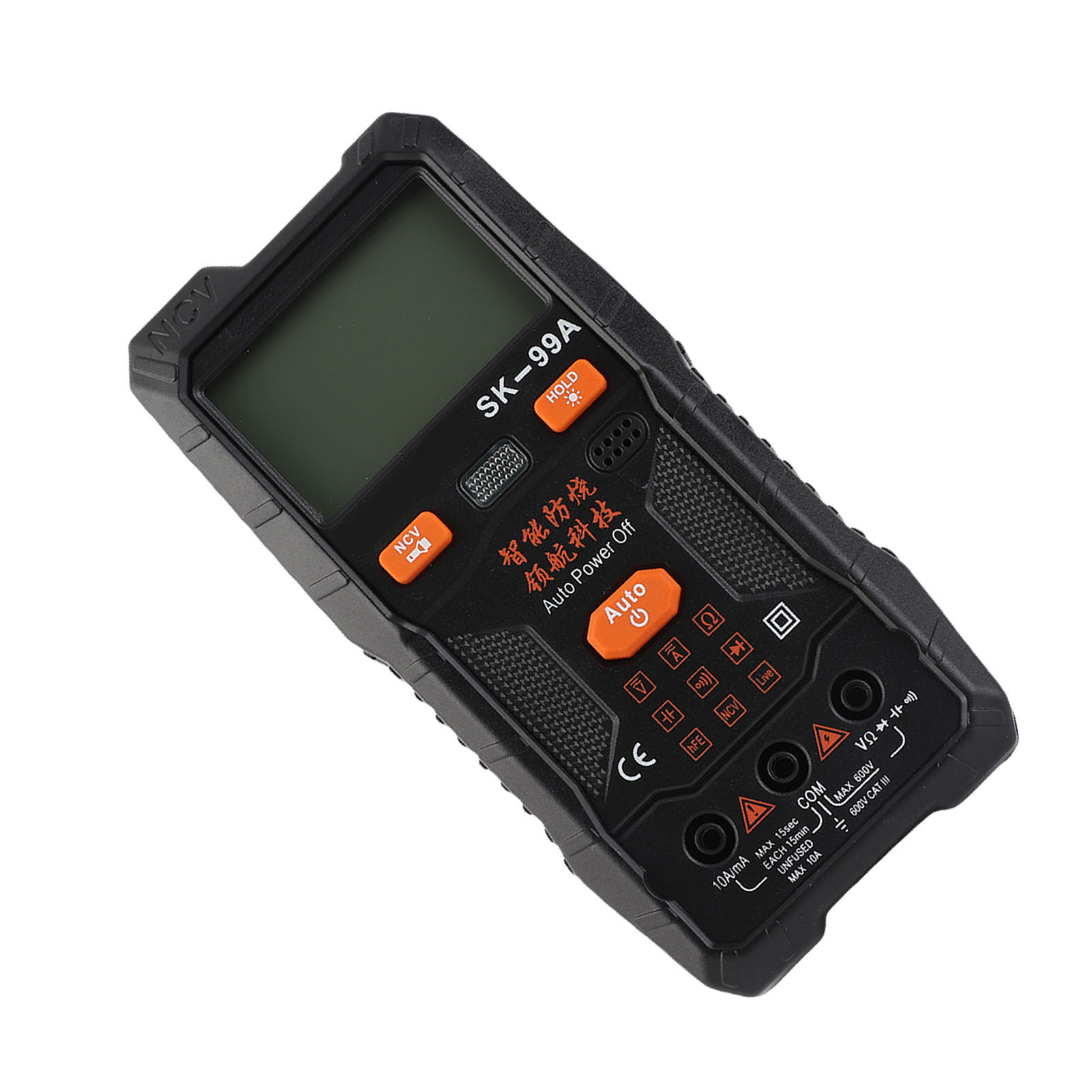 Hochpräzises Digitales Multimeter Mit Automatischer Sprachausgabe Zur Messung Von Spannung, Stromstärke, Kapazität Und Widerstand.