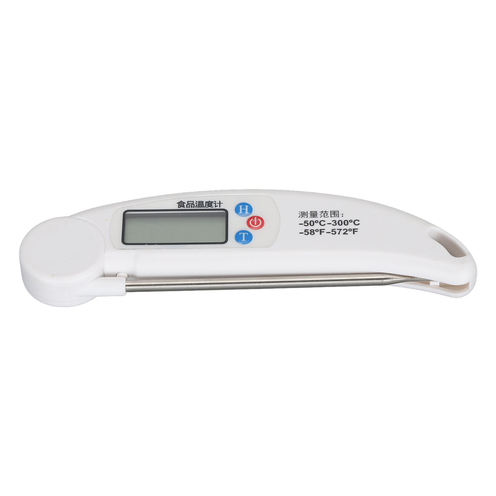 Hochpräzises Digitales Lebensmittelthermometer Mit Faltbarer Sonde Zum Kochen Von Fleisch, Backen Und Grillen - Küchenzubehör -50℃～+300℃(‑58℉～+572℉)