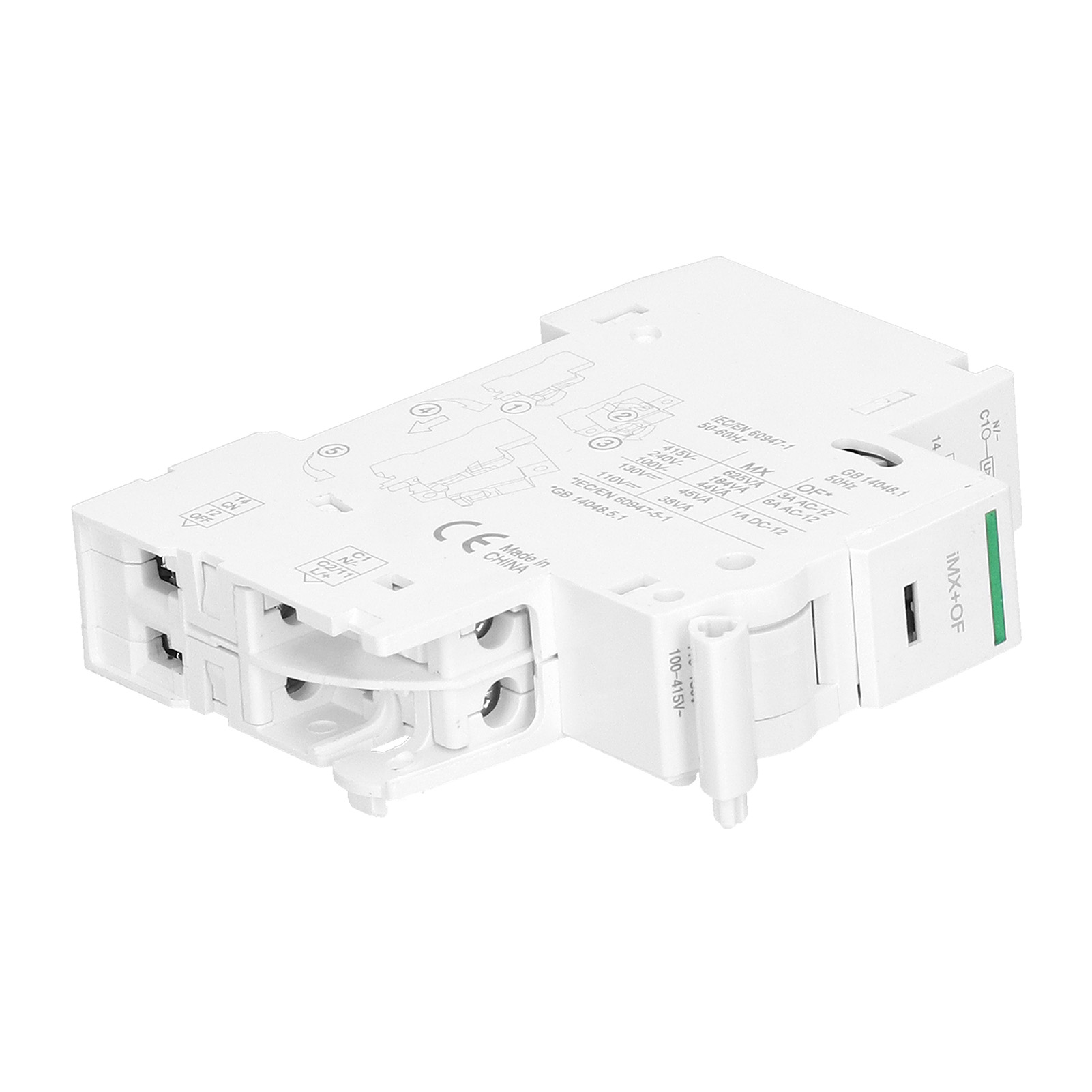 Nylon-shunt-auslöser-zubehör Für Din-schiene Mx+of Dc110-130v Ac100-415v