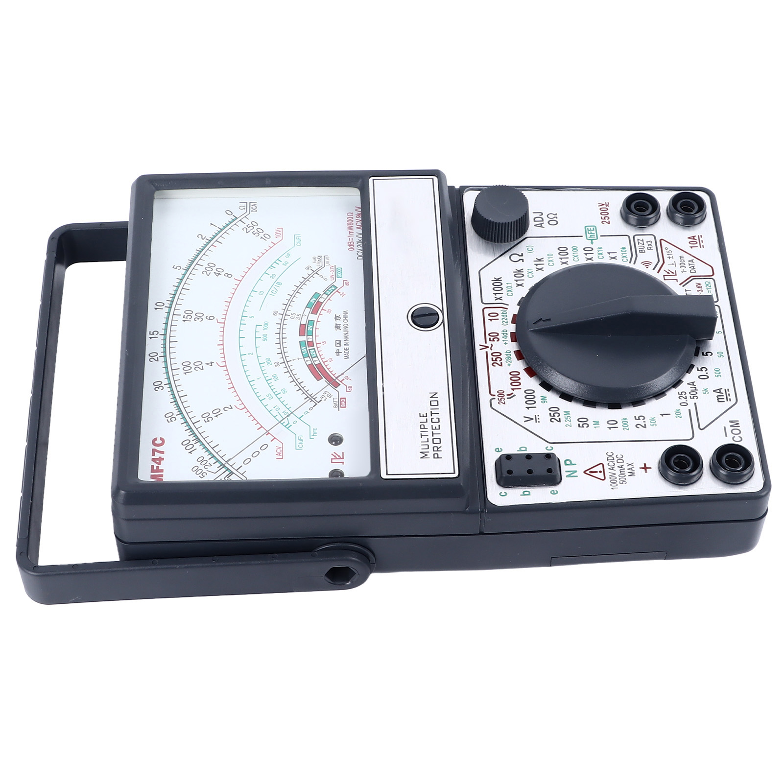 Hochpräzises Analoges Multimeter Mit Zeiger Und Akustischem Überhitzungsschutzalarm