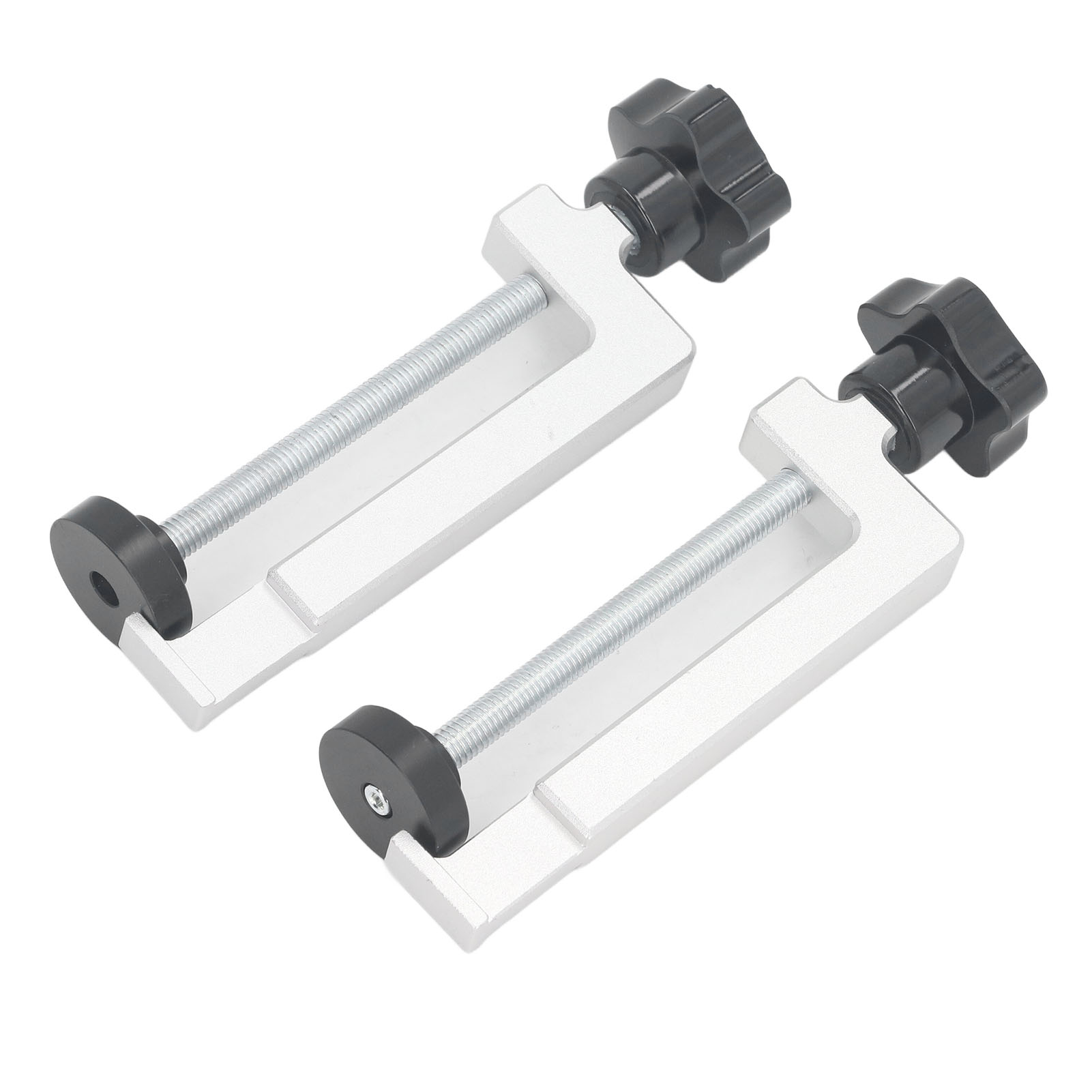 Set Mit 2 Multifunktionalen Zaunklemmen Aus Aluminiumlegierung Für Die Holzbearbeitung.