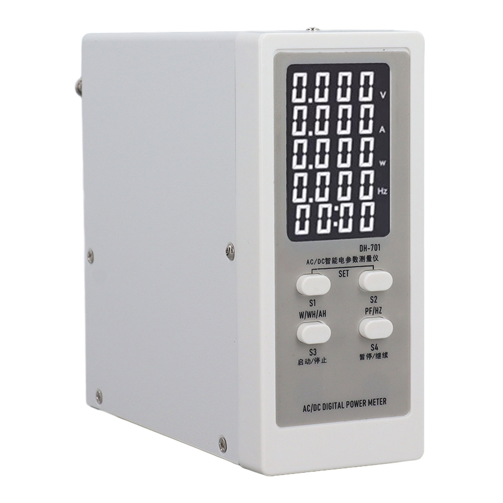 Hochpräzises Tischmultimeter Zur Messung Von Spannung (v), Stromstärke (a), Wirkleistung (w), Leistungsfaktor (pf) Und Frequenz (hz). Eu-stecker, 220 V Wechselstrom.