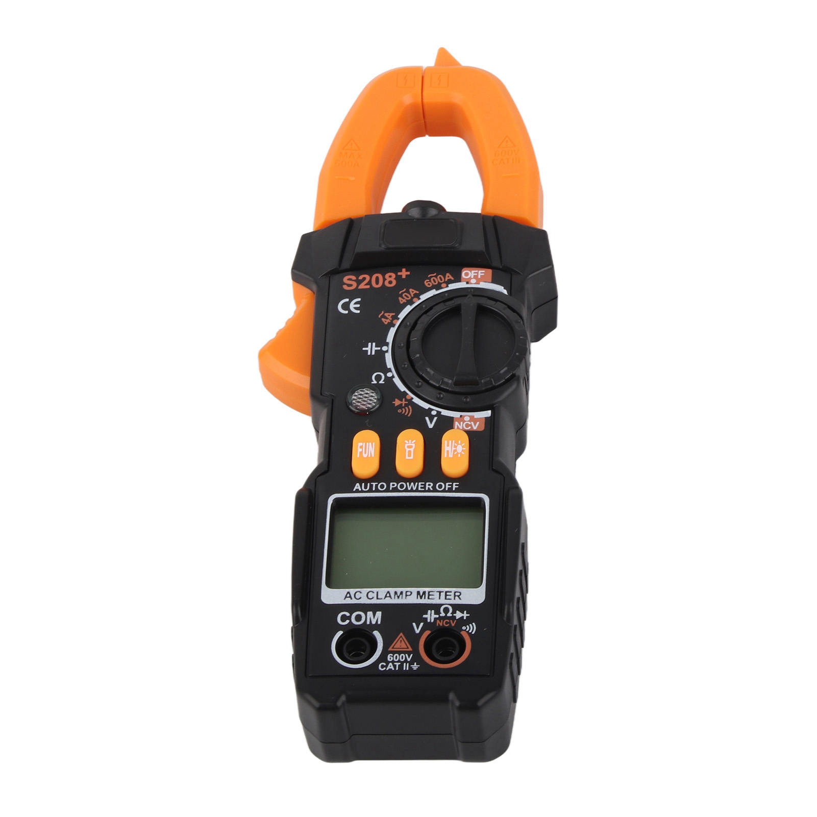 Hochpräzises Digitales Zangenmultimeter Mit 2-wege-ac/dc-kapazitäts- Und Amperemeter-tester (600 A)