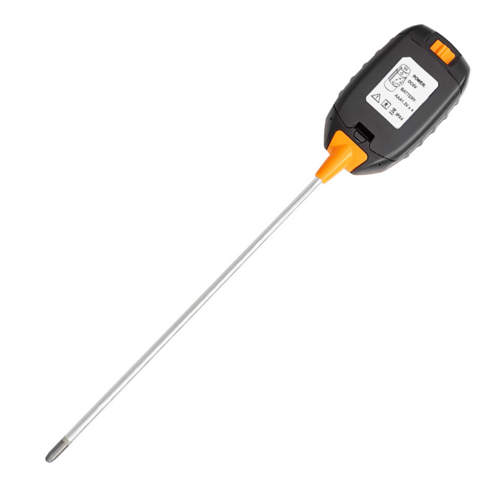 4-in-1 Bodentester: Multifunktionales Bodenmessgerät, Feuchtigkeitsmesser, Ph-meter, Thermometer, Feuchtigkeits- Und Lichtintensitätssensor.