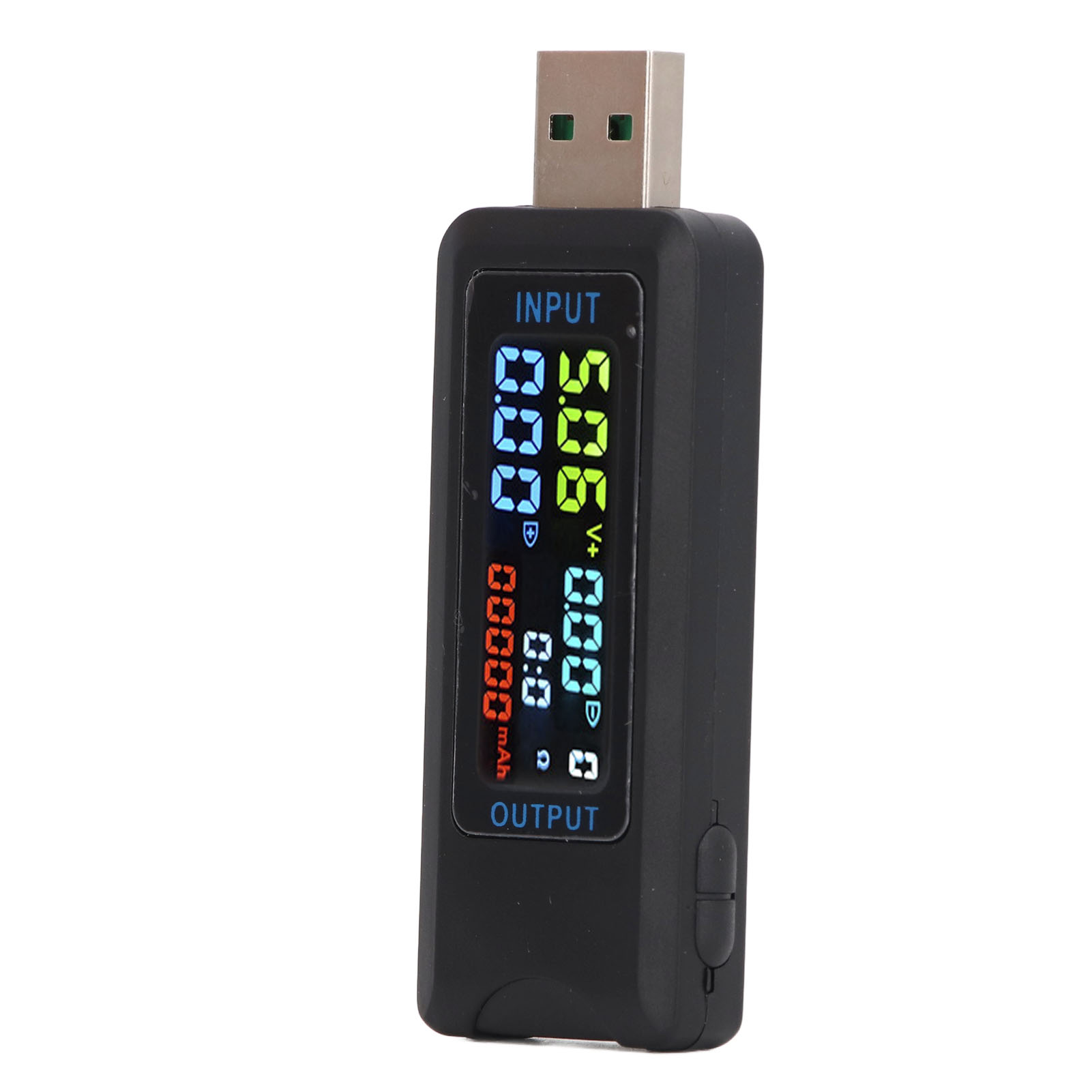 Usb-multifunktionstester Mit Ips-lcd-bildschirm, Digitalvoltmeter, Amperemeter Und Kapazitätsmesser Für Elektronische Spannungsmessungen Von 5–36 V