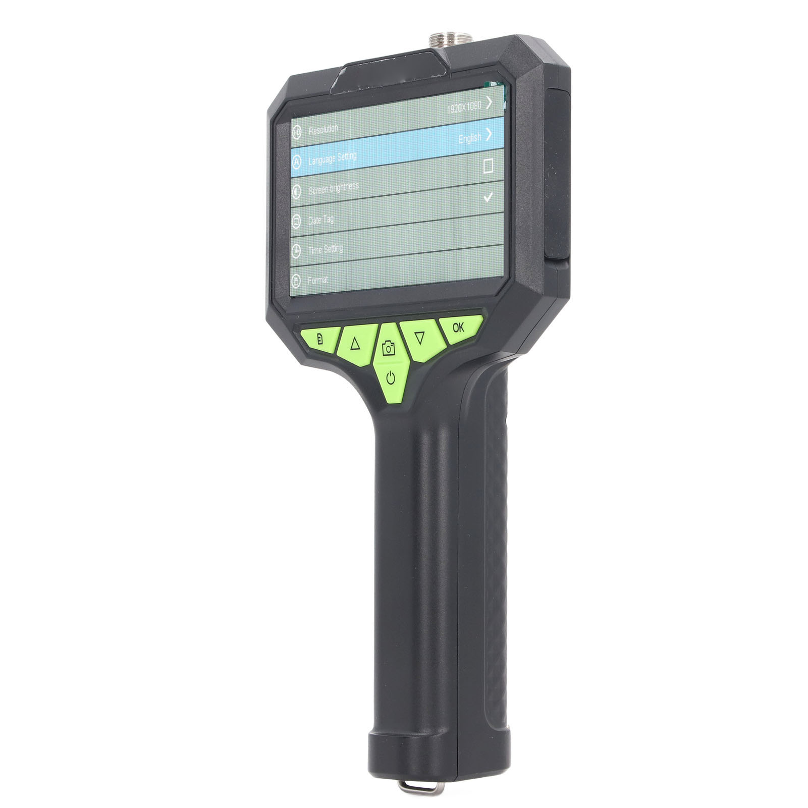 Tragbares Endoskop Mit 4,3-zoll-ips-bildschirm, 1080p-hd-auflösung, 5,5-mm-objektiv, Industrielle Inspektionskamera Für Sanitär- Und Kfz-reparaturen, 3,5 M Reichweite