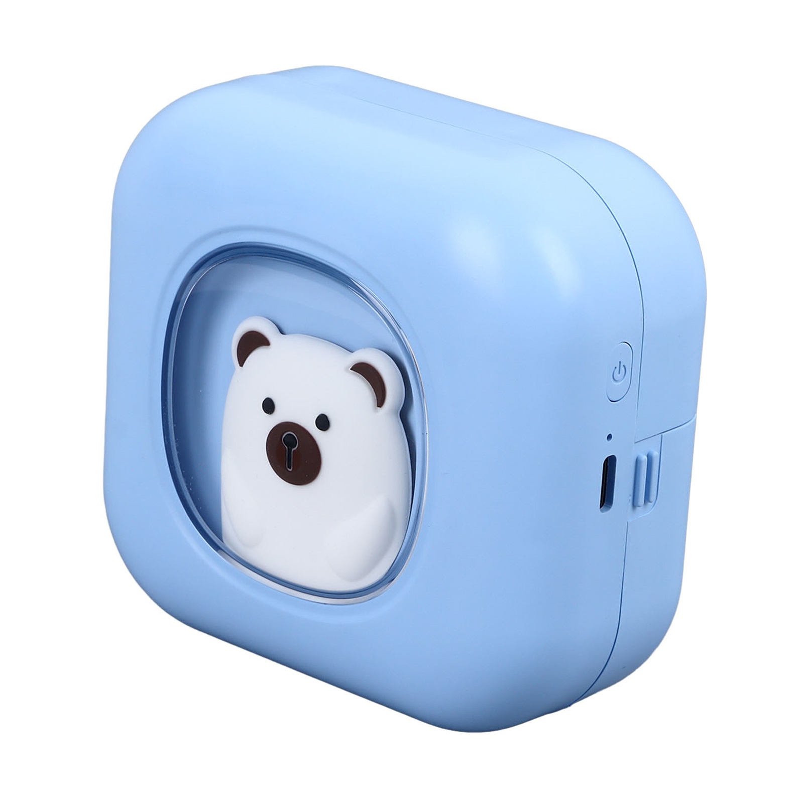 Blue Hd Bt Thermodrucker Mit 6 Rollen Thermopapier, 3 Rollen Farbpapier, 6 Wasserfarbenstiften, Mini-aufkleberdrucker Ohne Tinte Für Ios Und Android