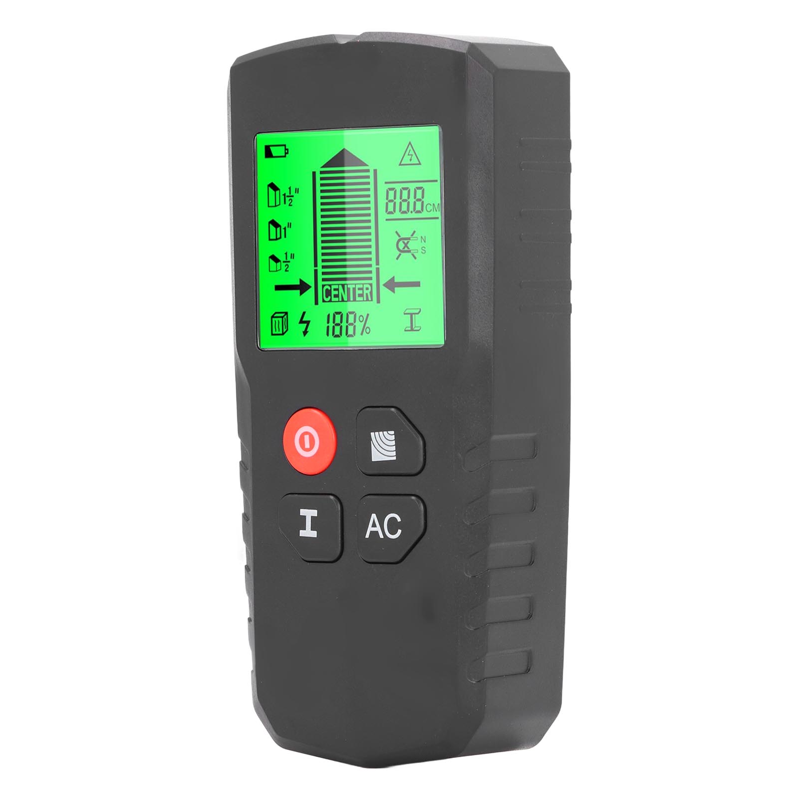 5-in-1 Balkensucher Mit Lcd-bildschirm, Wandscanner, Empfindlichem Und Präzisem Detektor Sowie Strahldetektor.