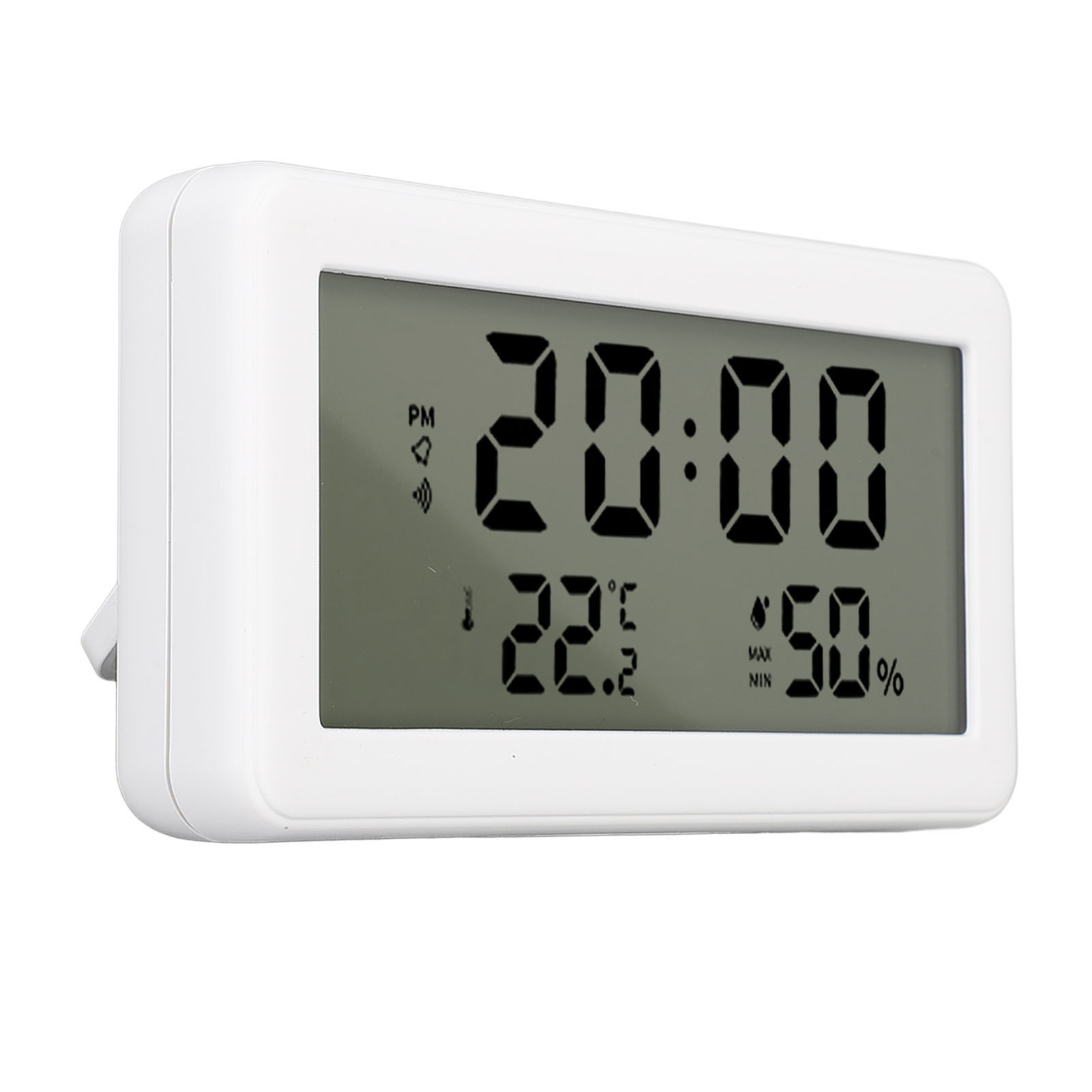 Hochpräzises Digitales Thermometer-hygrometer, Hintergrundbeleuchtung, Gut Ablesbar, Zur Wandmontage Geeignet.
