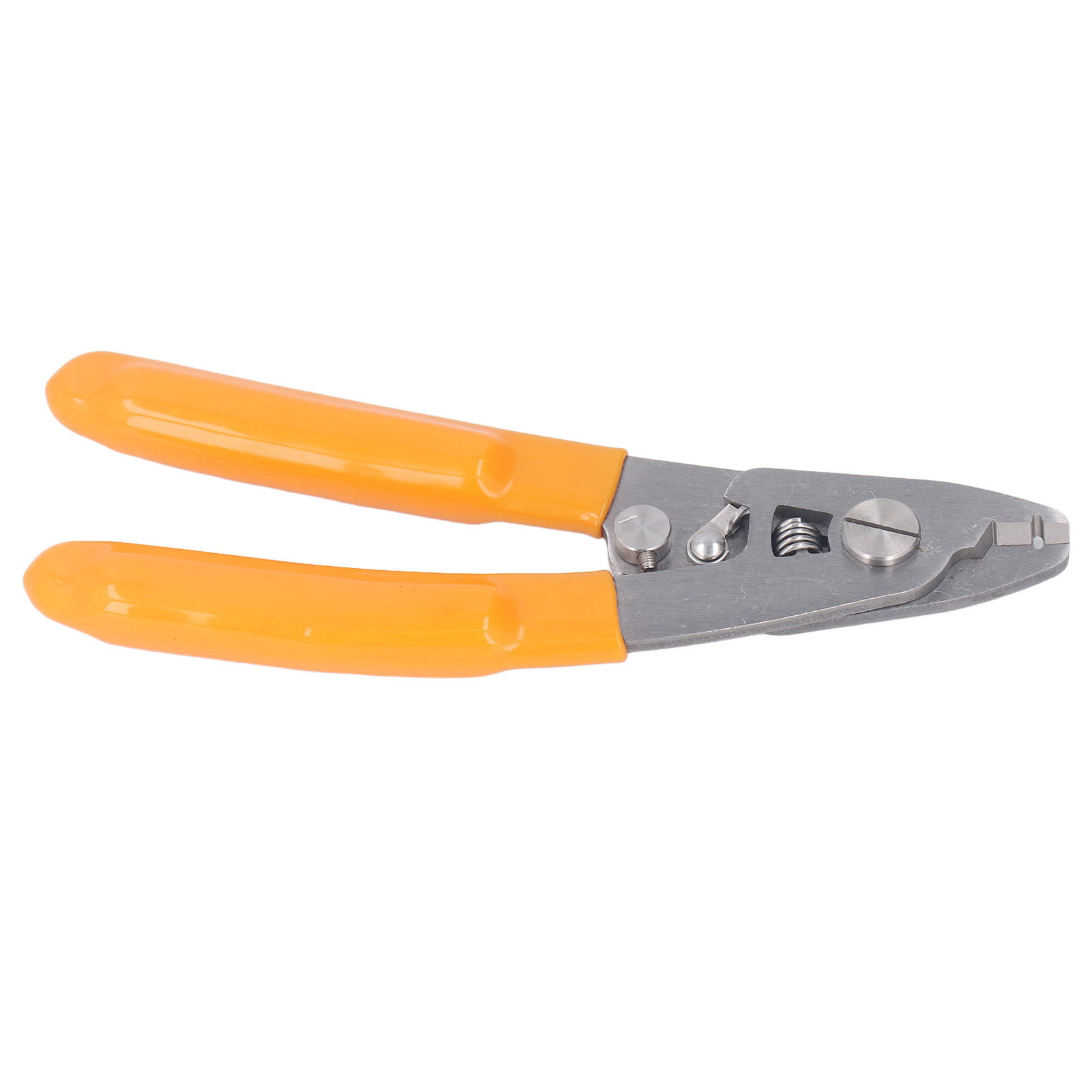 Glasfaser-abisolierzange Mit Innensechskantschlüssel Und 2-loch-abisolierzange Für 125–250 Μm Fasermantel, 0,9–3 Mm Pigtail-außenschicht