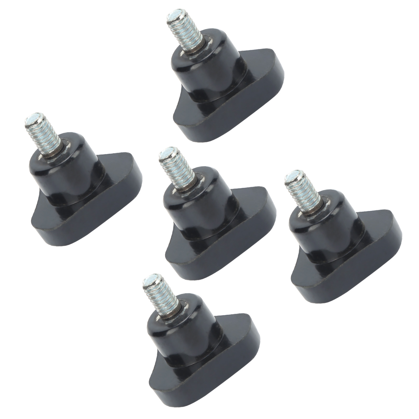 5-teiliger Drehbank-spannknopf, Handgriff, Torsionsschraubenmutter, Dreieckiger Verriegelungsgriff, M6x32x10-schrauben