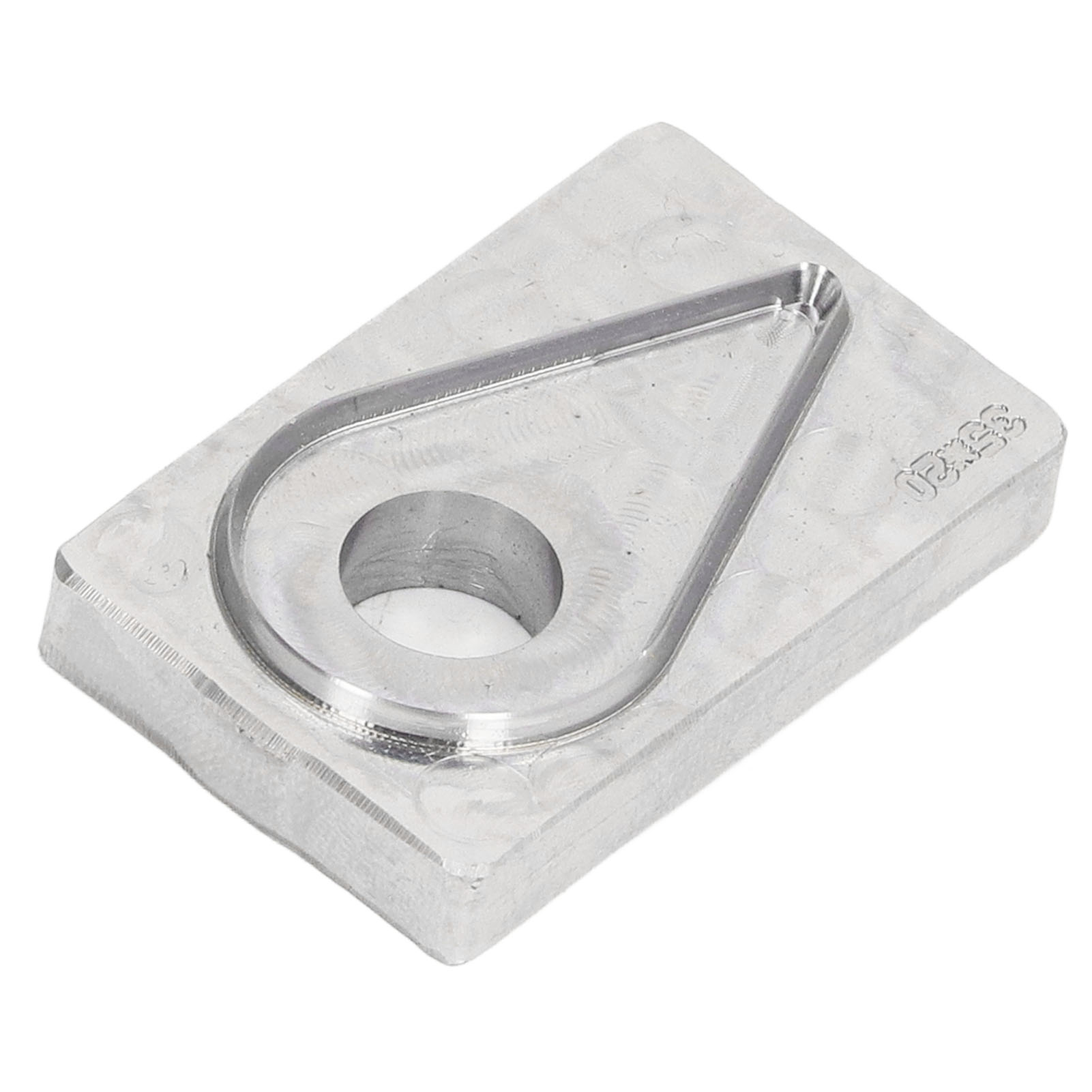 Tropfenförmige Stanzform Aus Legiertem Stahl Für Schmuckherstellung Und Andere Bastelarbeiten. Ideal Zum Ausstanzen Von Löchern In Leder. Perfekt Für Bastelarbeiten Und Schmuckherstellung.