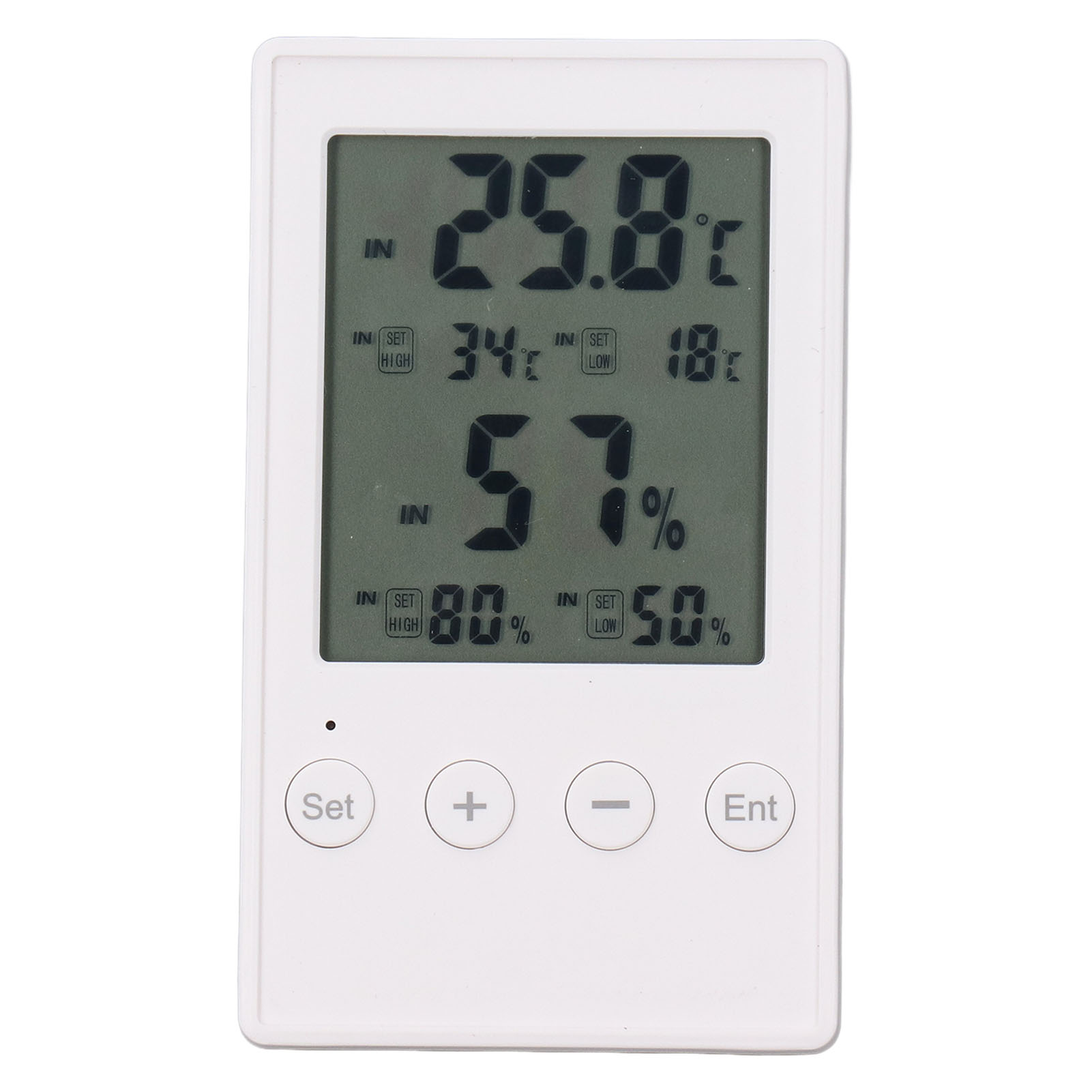 Multifunktionales Digitales Hygrometer-thermometer Mit Sonde Für Den Heimgebrauch Zur Überwachung Von Luftfeuchtigkeit Und Temperatur