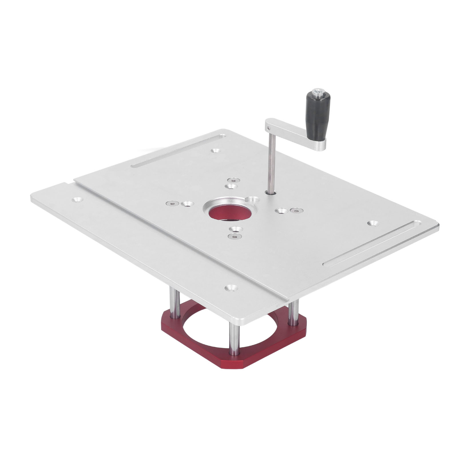 0–54 Mm Frästisch-hebebasis Mit Griff, Klappbare Tischplatte Aus Aluminiumlegierung Für Die Holzbearbeitung, Kompatibel Mit 64-zoll-modellen. – 65 Mm Trimmer