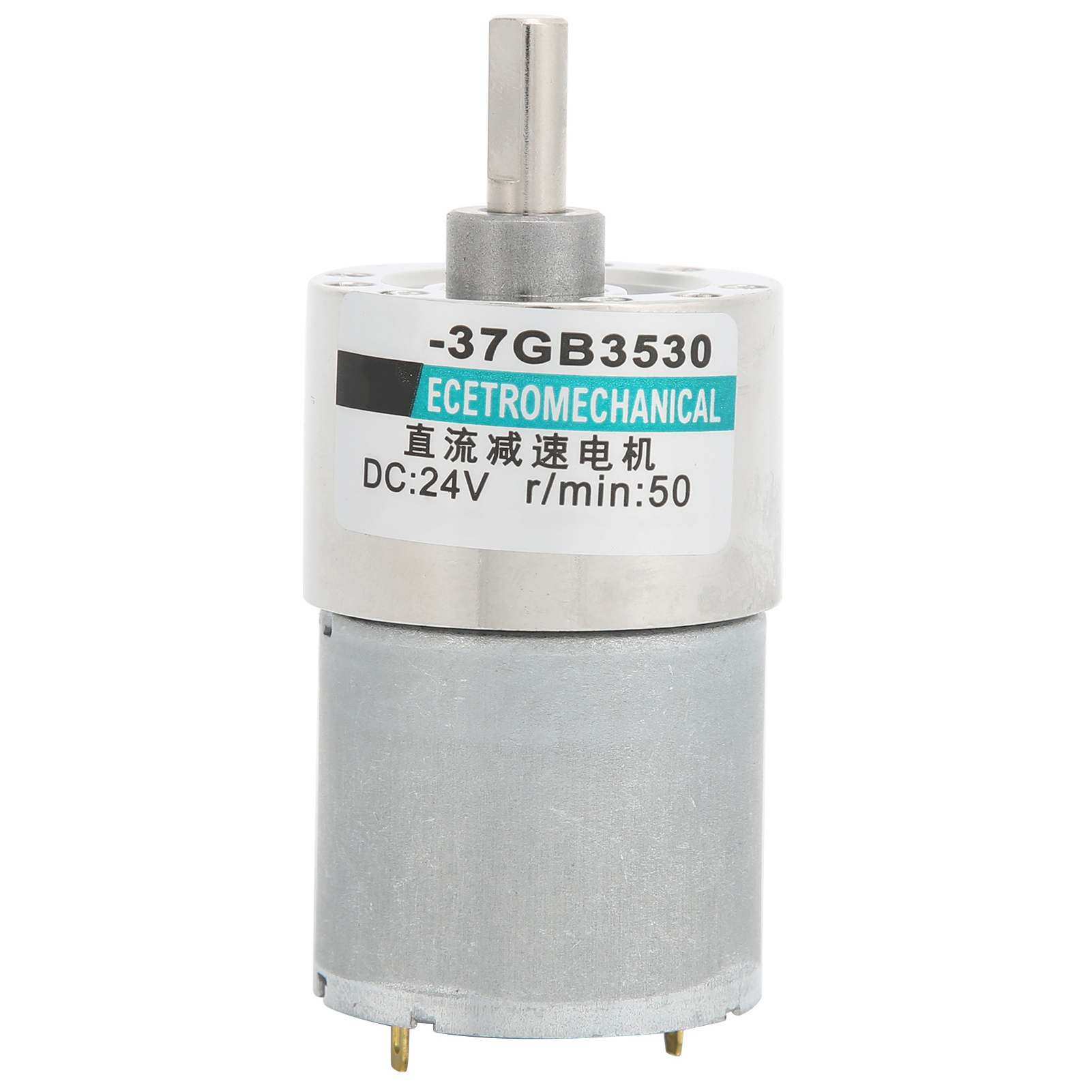 24v Xd37gb3530 Mikro-gleichstrom-getriebemotor Mit Niedriger Drehzahl, Permanentmagnet Mit Hohem Drehmoment Und Halterung (50 U/min)