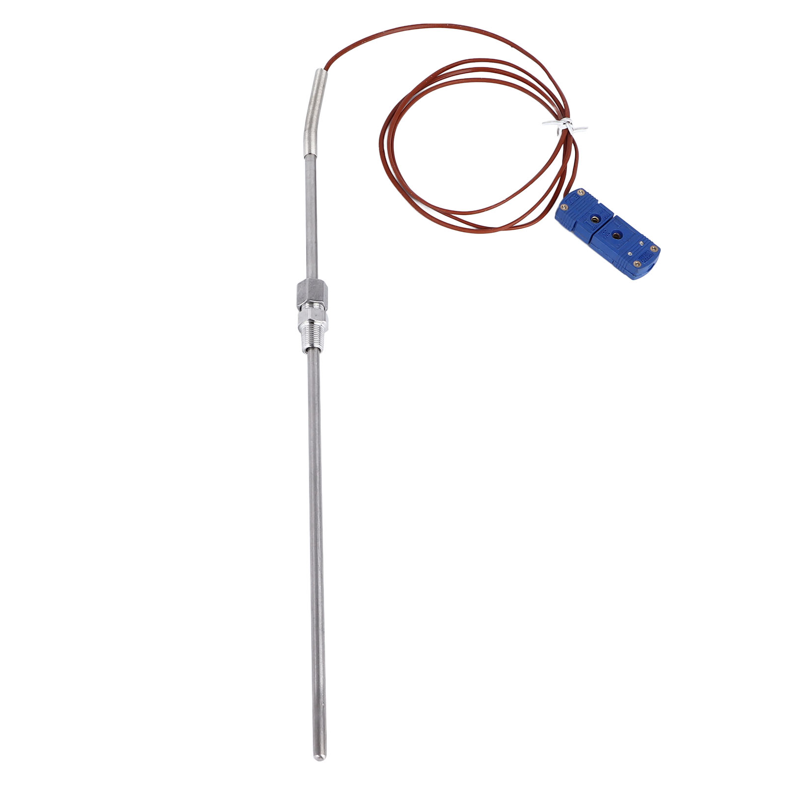 Ersatzform Für Thermoelement-ntc-temperaturfühler Vom Typ T, 200 °c Bis 350 °c, Mit 5 Mm Durchmesser Stecker Und 285 Mm Fühler.