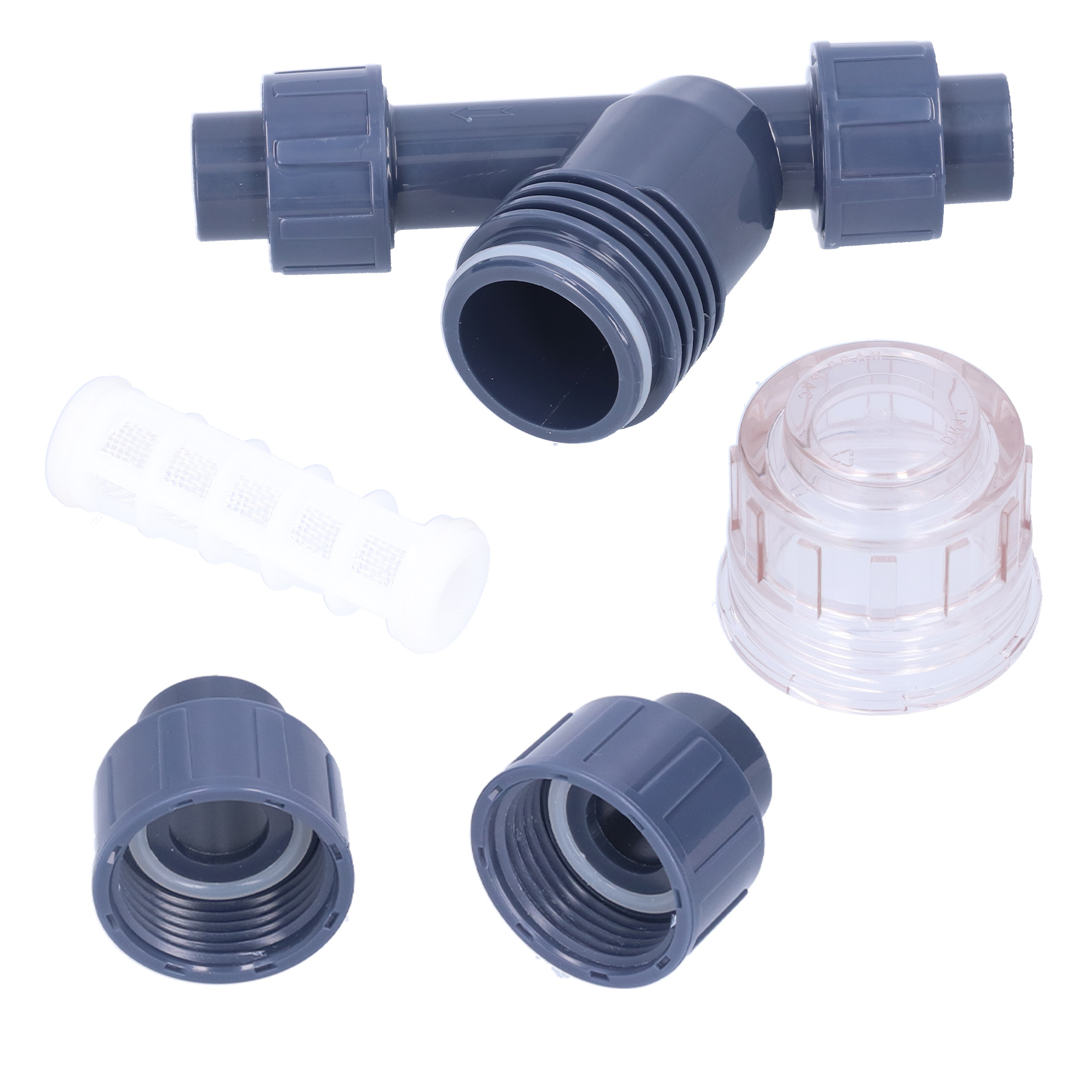 Y-förmiger Pvc-tropffilter, 20 Mm, Druckregler Für Die Bewässerung In Der Chemischen Industrie Und Landwirtschaft