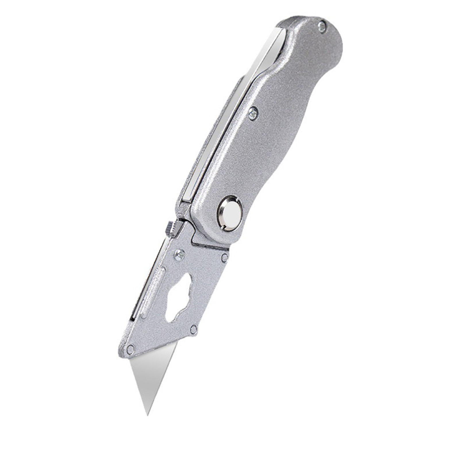 Robustes Klappmesser Aus Zinklegierung, Schneidwerkzeug Für Dicke Tapeten Und Lieferverpackungen.