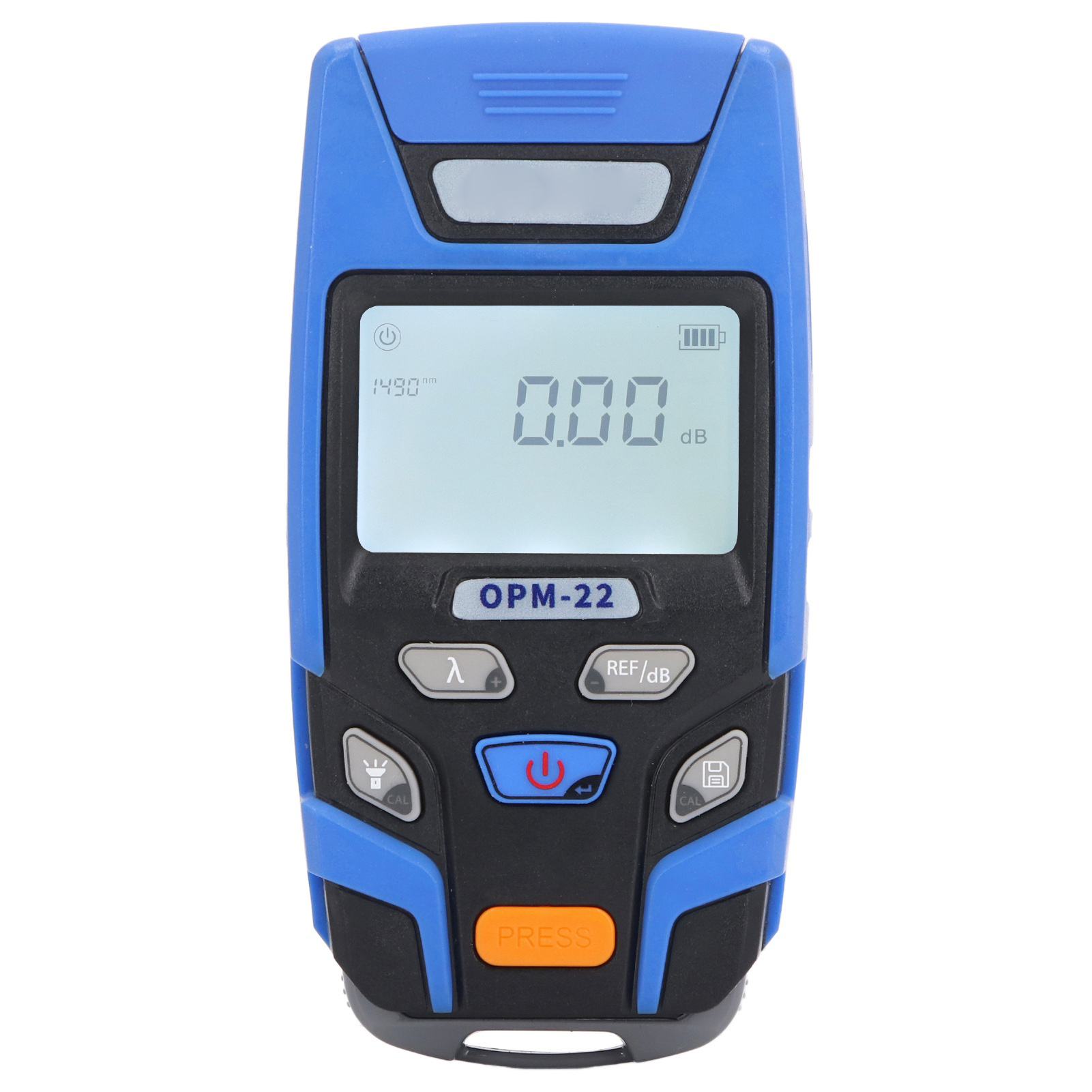 Glasfaser-wattmeter – Universelles Glasfaser-leistungsmessgerät, 7 Wellenlängen, Schnittstelle 70 Bis +6 Dbm, Mit Led-anzeigeleuchte