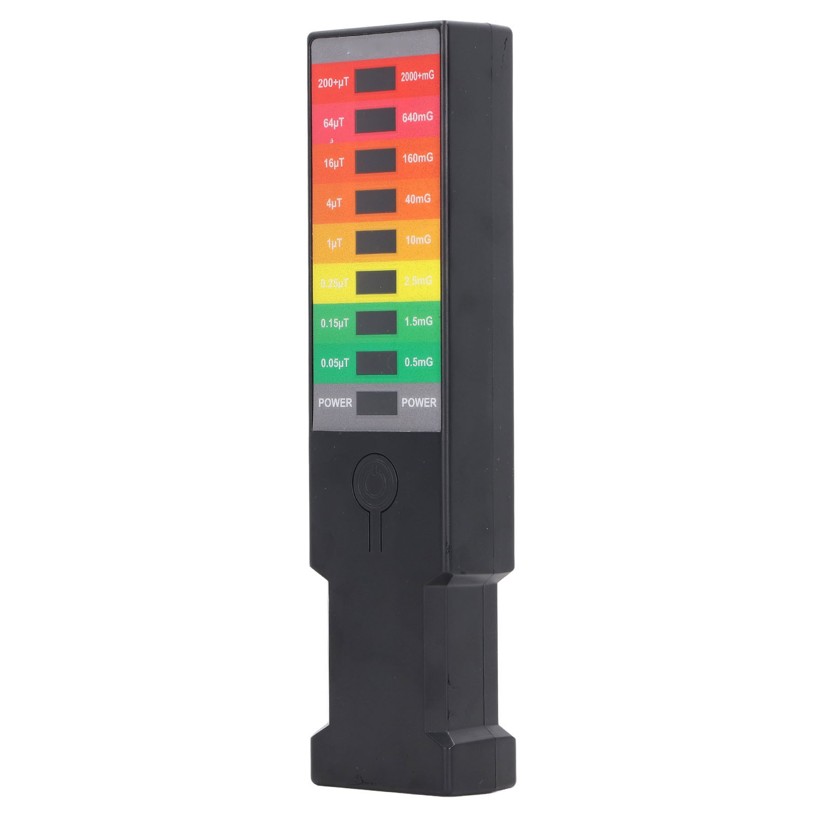 Tragbares Elektromagnetisches Feldmessgerät (emf-meter) Mit Farbiger Led-anzeige Für Den Innen- Und Außenbereich.